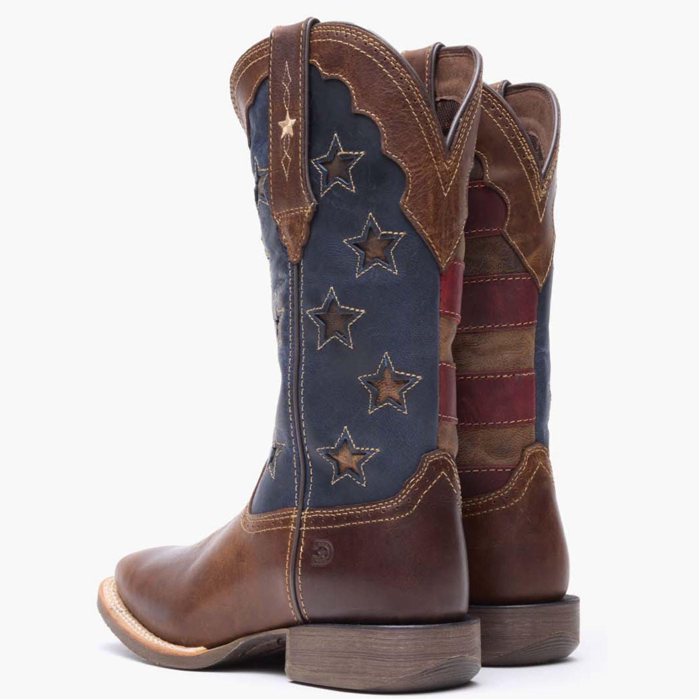 Durango® Lady Rebel Pro Women's Vintage Flag Western Boot - back