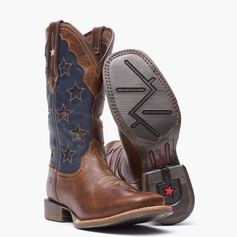 Durango® Lady Rebel Pro Women's Vintage Flag Western Boot - outsole