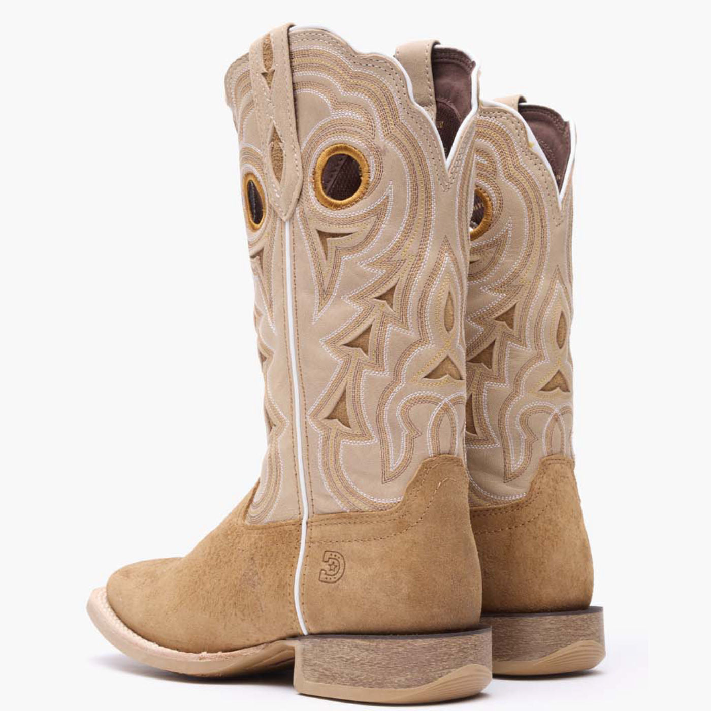 Durango® Lady Rebel Pro Women's Cashew & Bone Western Boot - back