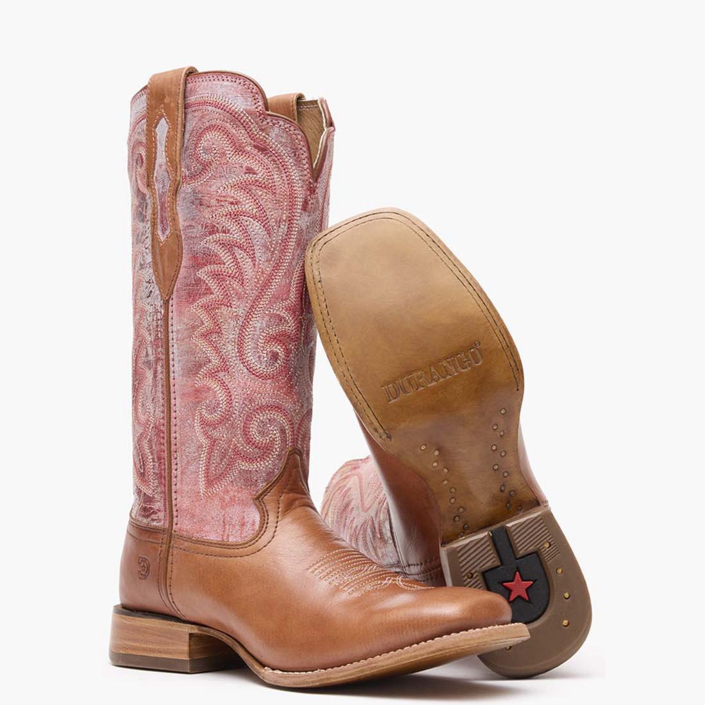 Durango® Arena Pro ™ Women's Tawny English Rose Western Boot - outsole