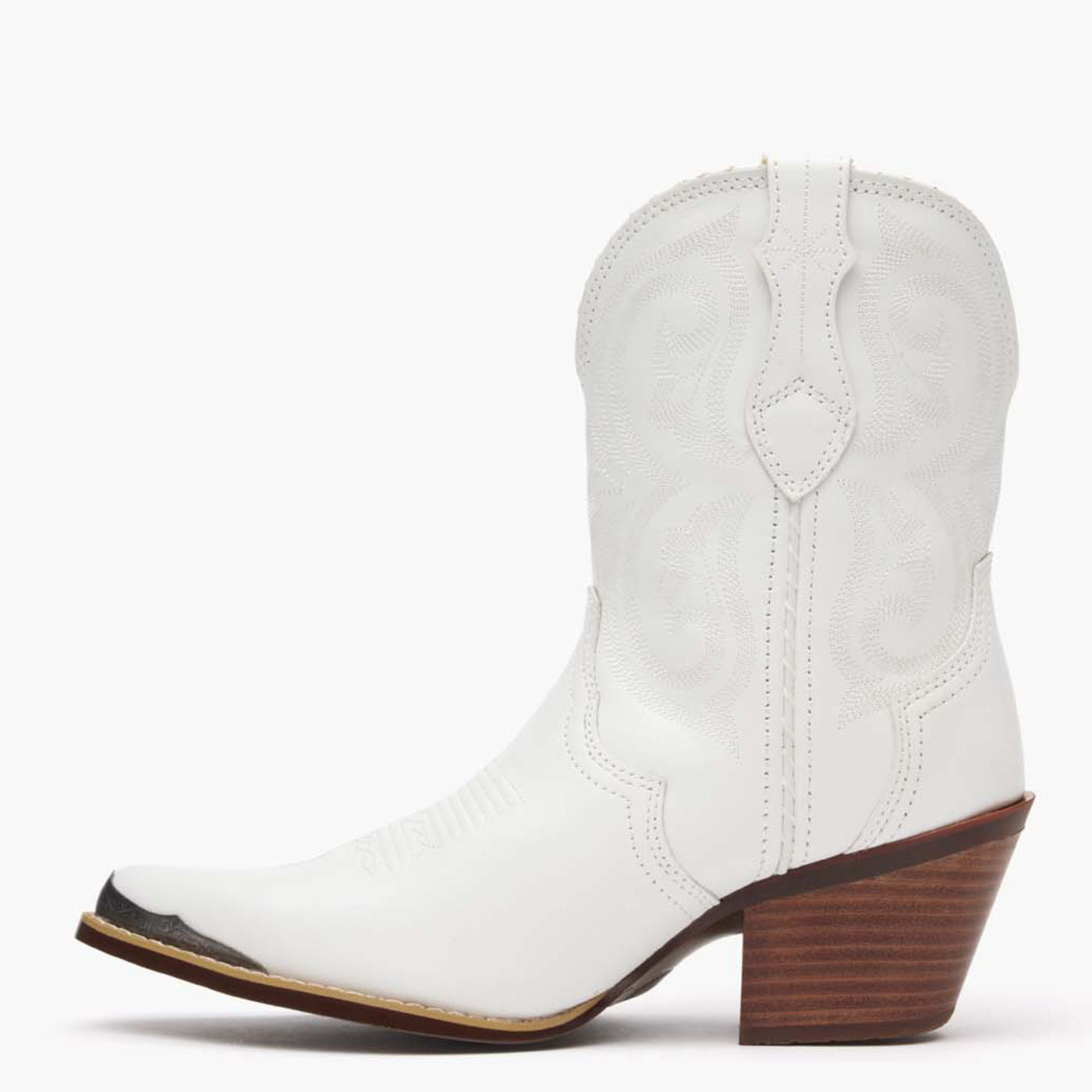 Crush™ by Durango® Women's Pearl White Western Fashion Boot - profile