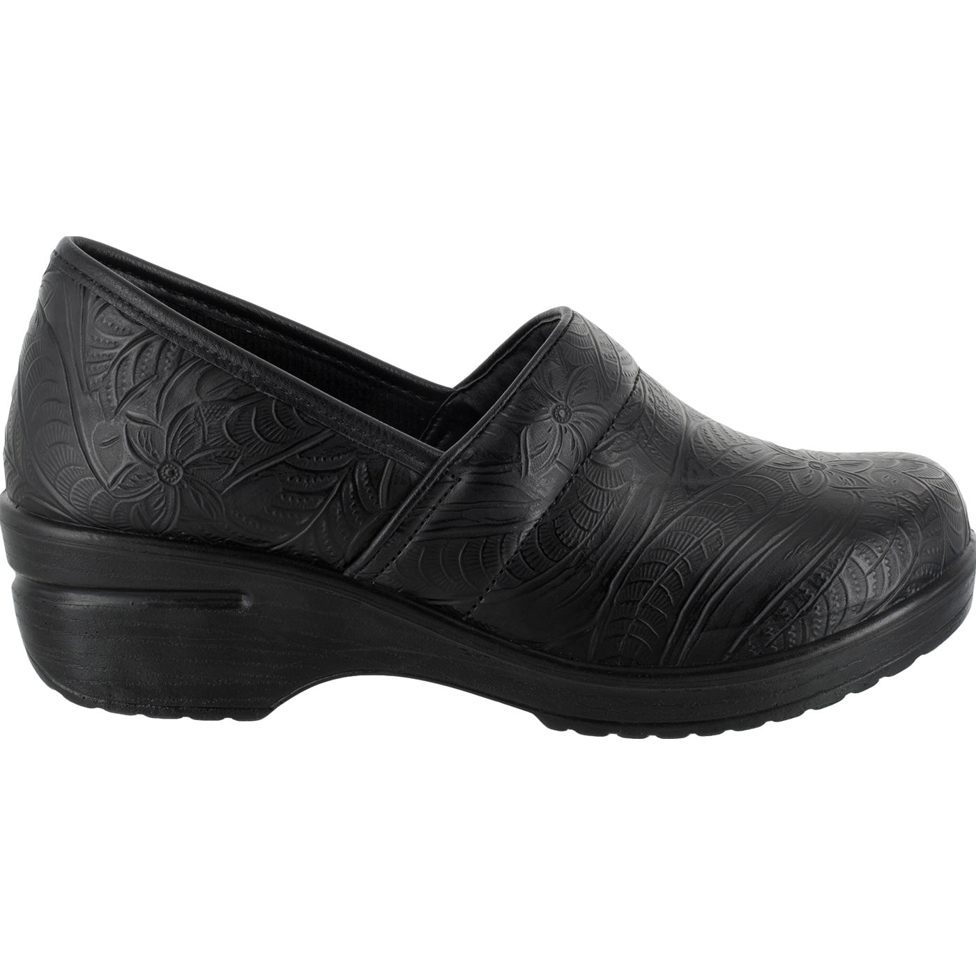 Easy WORKS by Easy Street Lyndee Women's Slip-Resistant Slip-On Work Shoe - profile
