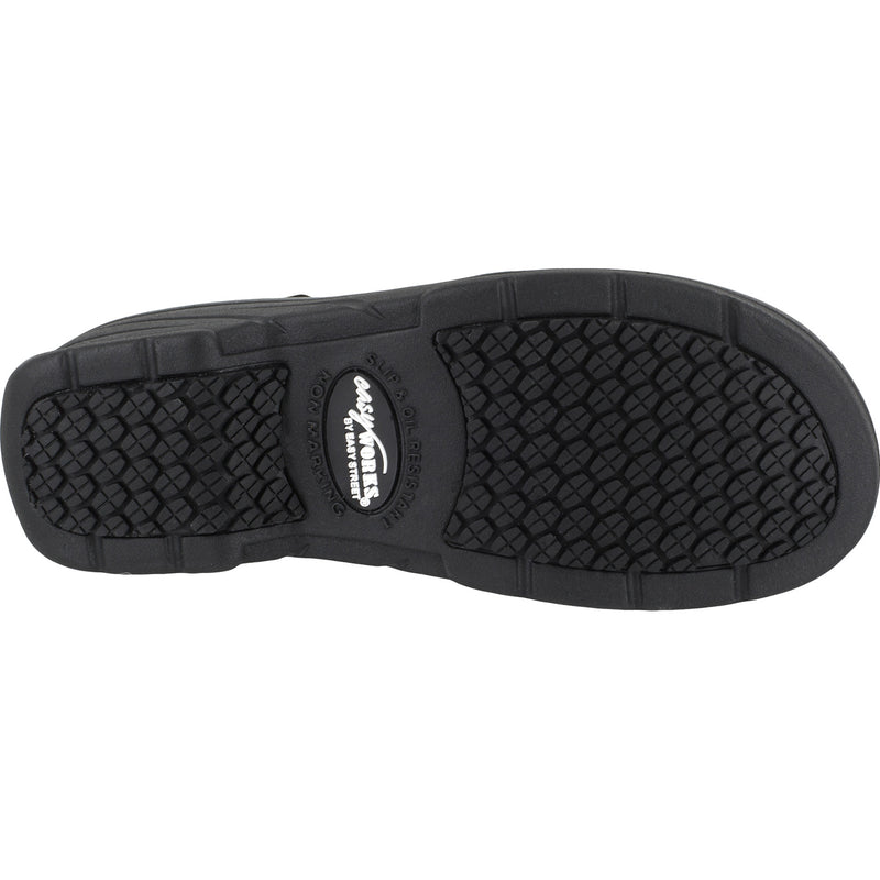 Easy WORKS by Easy Street Appreciate Women's Slip-Resistant Leather Slip-on Work Shoe - outsole