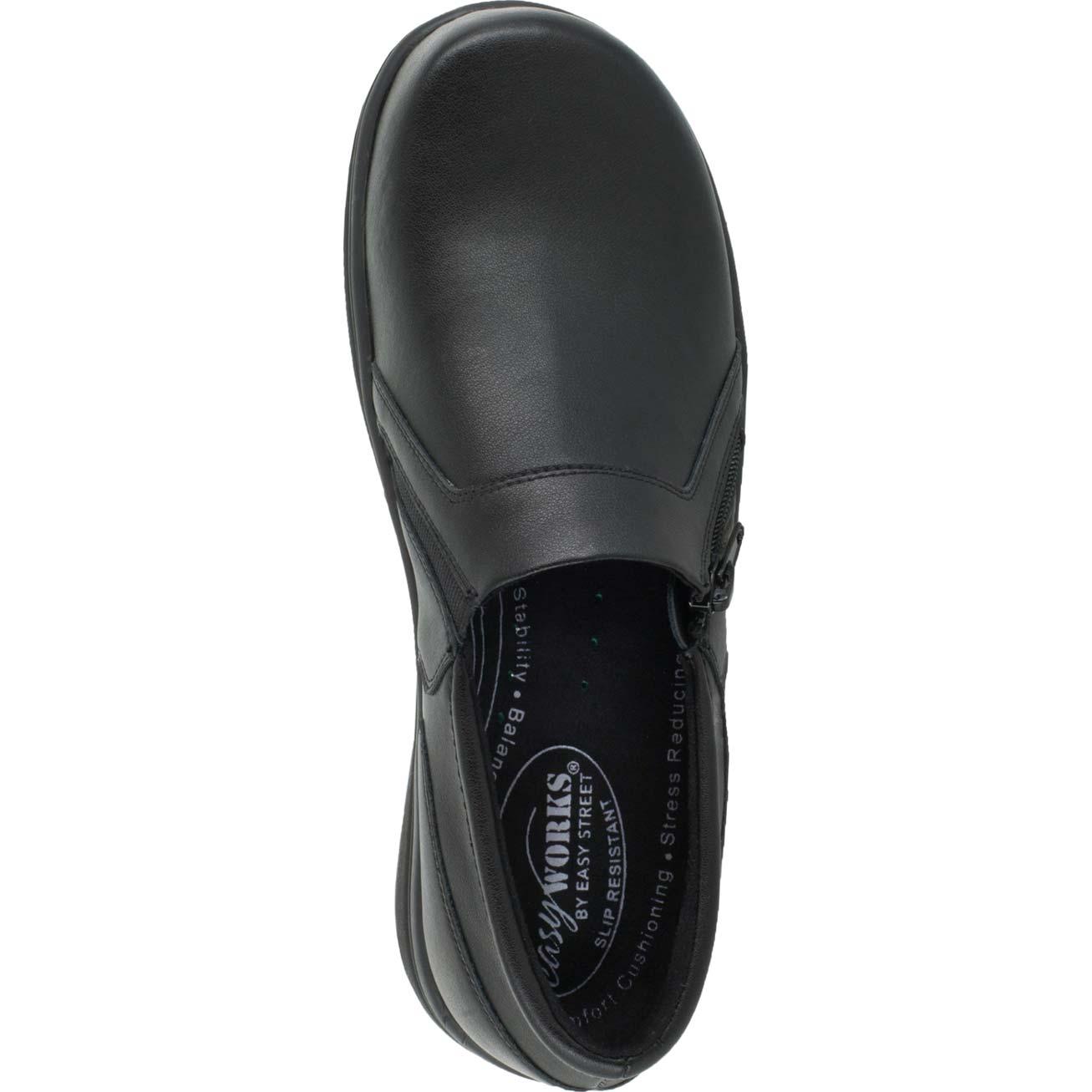 Easy WORKS by Easy Street Bentley Women's Slip-Resistant Clog - birdseye