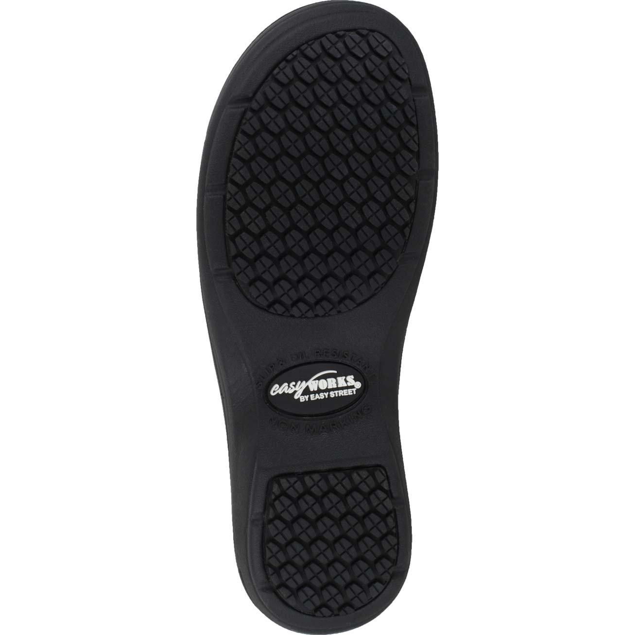 Easy WORKS by Easy Street Bentley Women's Slip-Resistant Clog - outsole