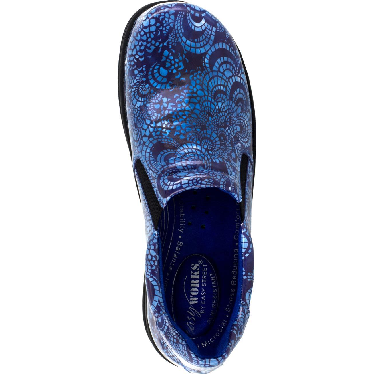 Easy WORKS by Easy Street Bind Women's Slip-Resistant Clog - birdseye