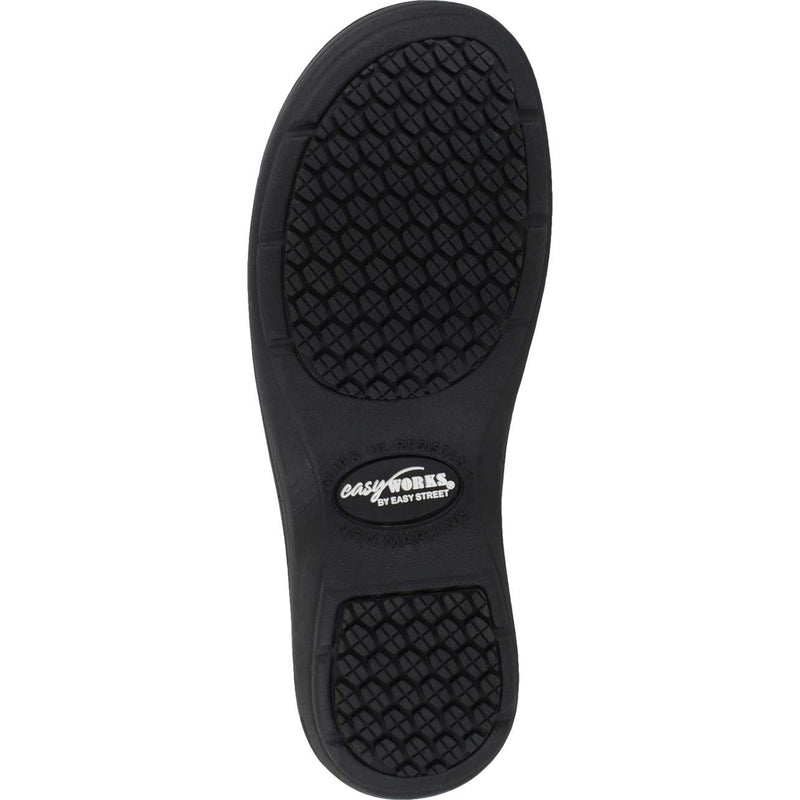 Easy WORKS by Easy Street Bind Women's Slip-Resistant Clog - outsole