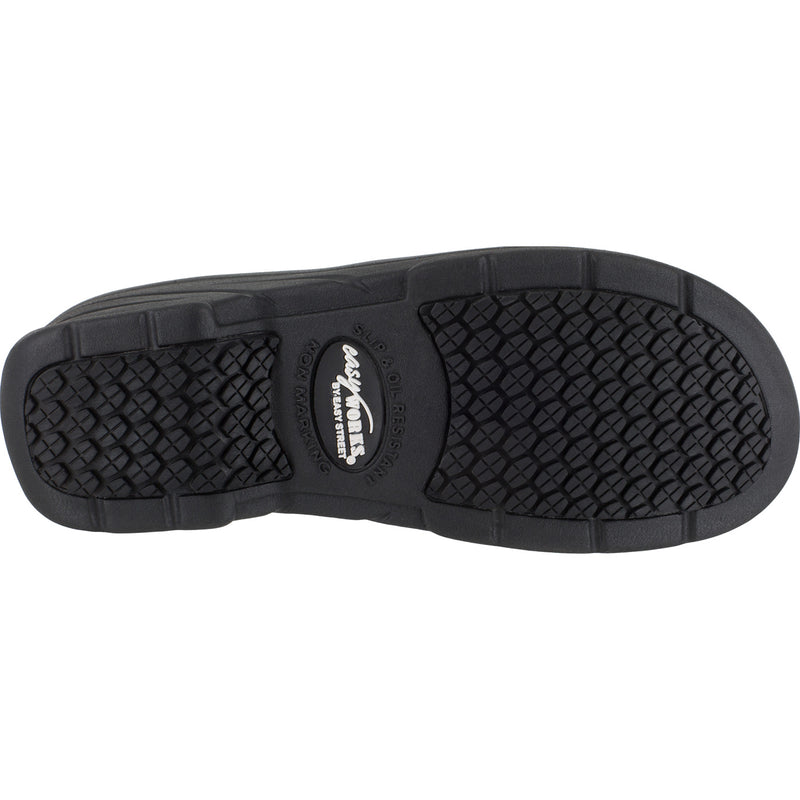 Easy WORKS by Easy Street Appreciate Purple Celestial Women's Slip-Resistant Patent Slip-on Shoe - outsole