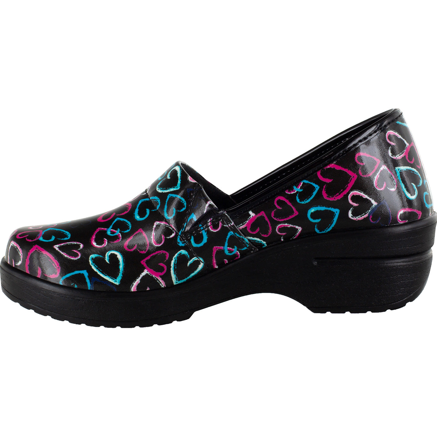 Easy WORKS by Easy Street Laurie Women's Slip-Resistant Slip-on Work Shoe - profile