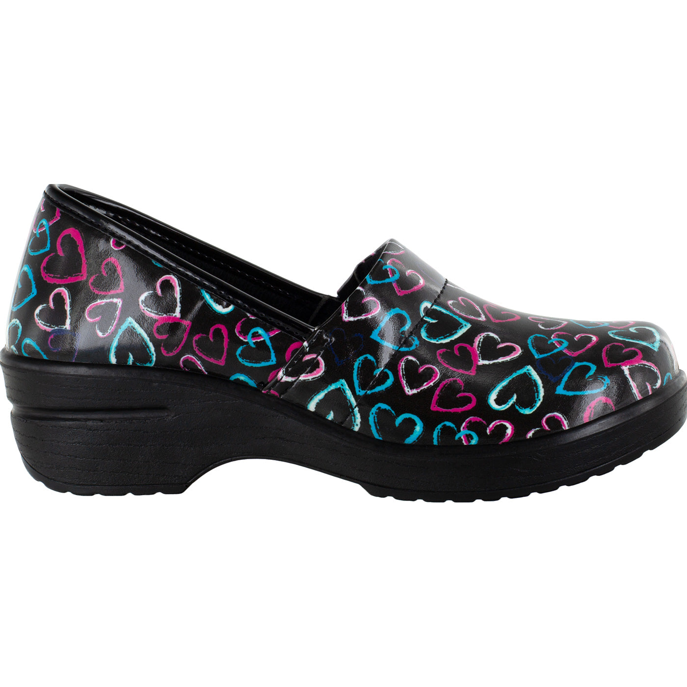 Easy WORKS by Easy Street Laurie Women's Slip-Resistant Slip-on Work Shoe - profile