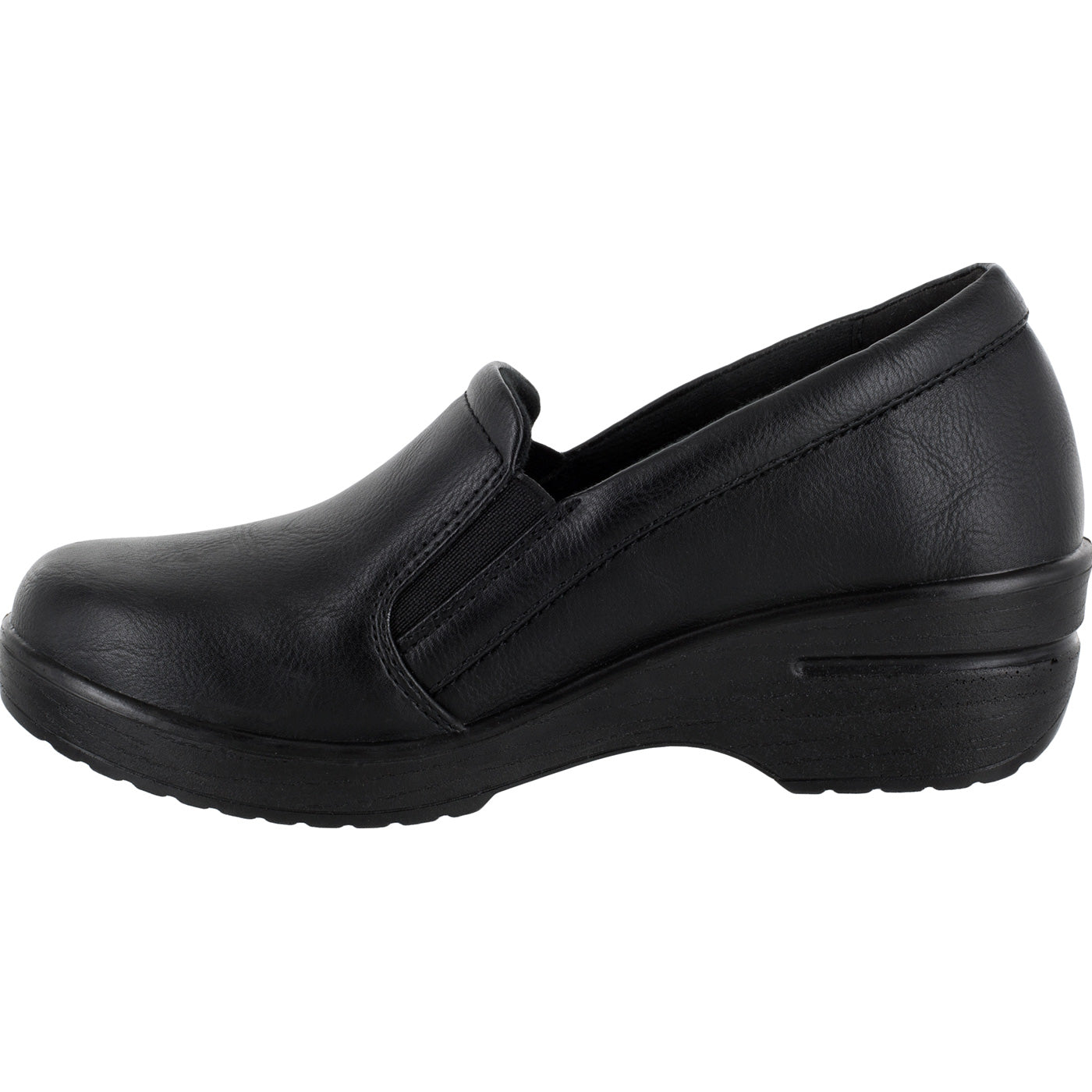 Easy WORKS by Easy Street Leeza Women's Slip-Resistant Slip-on Work Shoe - profile