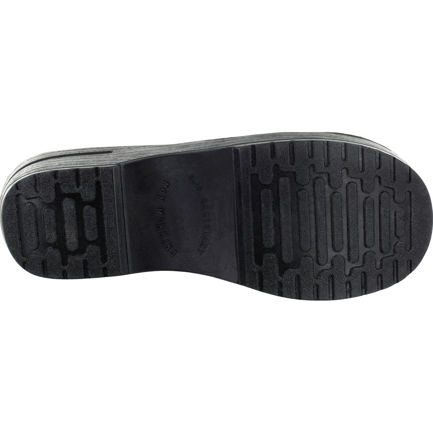 Easy WORKS by Easy Street Leeza Women's Slip-Resistant Patent Slip-On Shoe - outsole