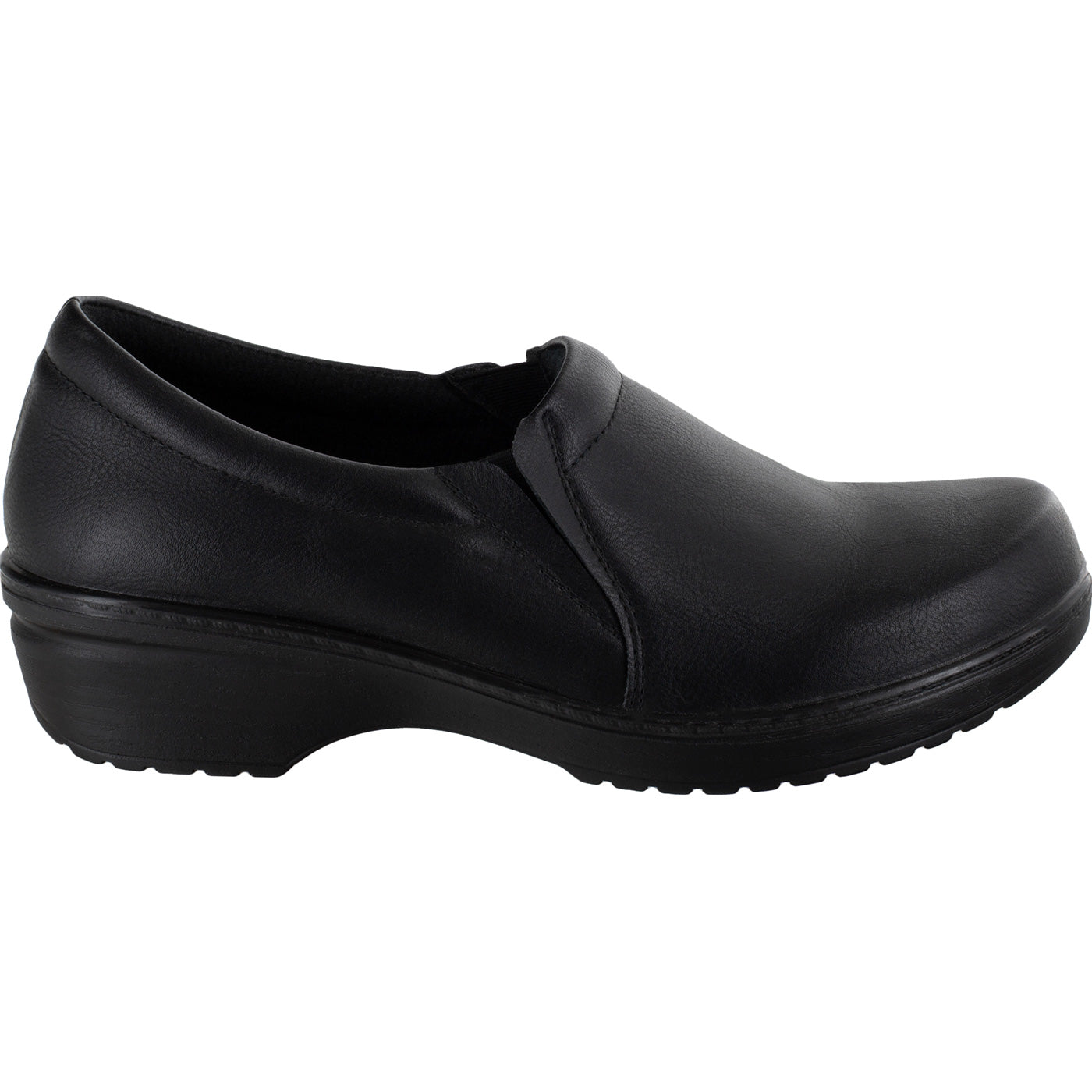 Easy WORKS by Easy Street Tiffany Women's Slip-Resistant Slip-On Work Shoe - profile