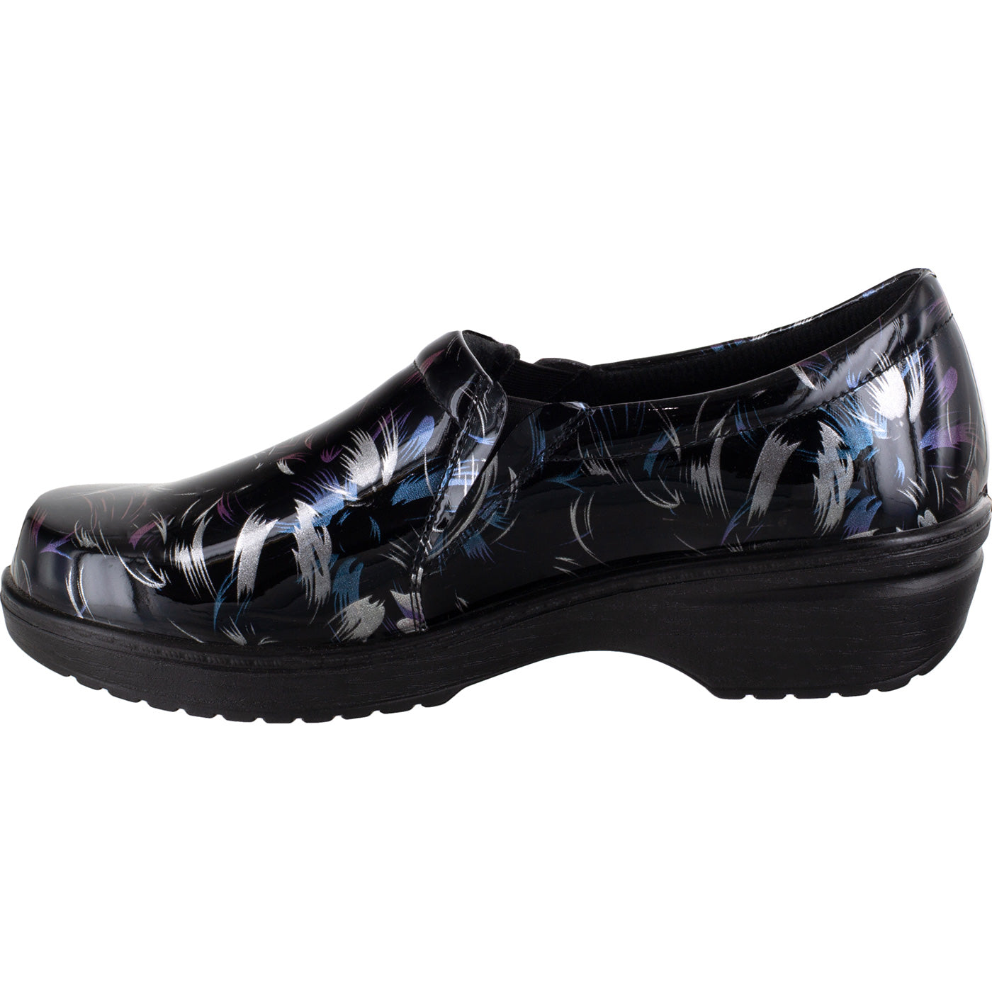 Easy WORKS by Easy Street Tiffany Women's Slip-Resistant Slip-On Work Shoe - profile