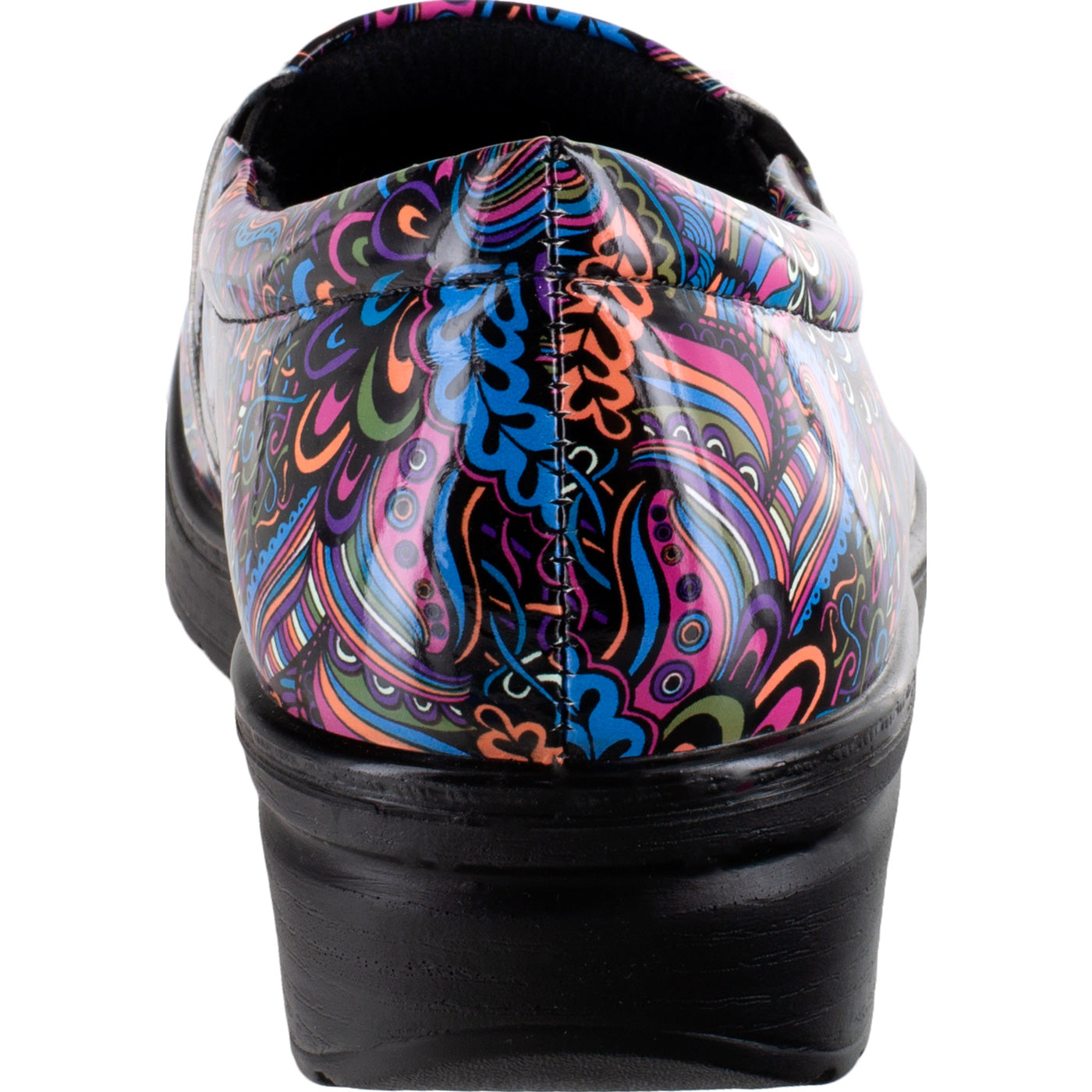 Easy WORKS by Easy Street Tiffany Women's Slip-Resistant Slip-On Work Shoe - back