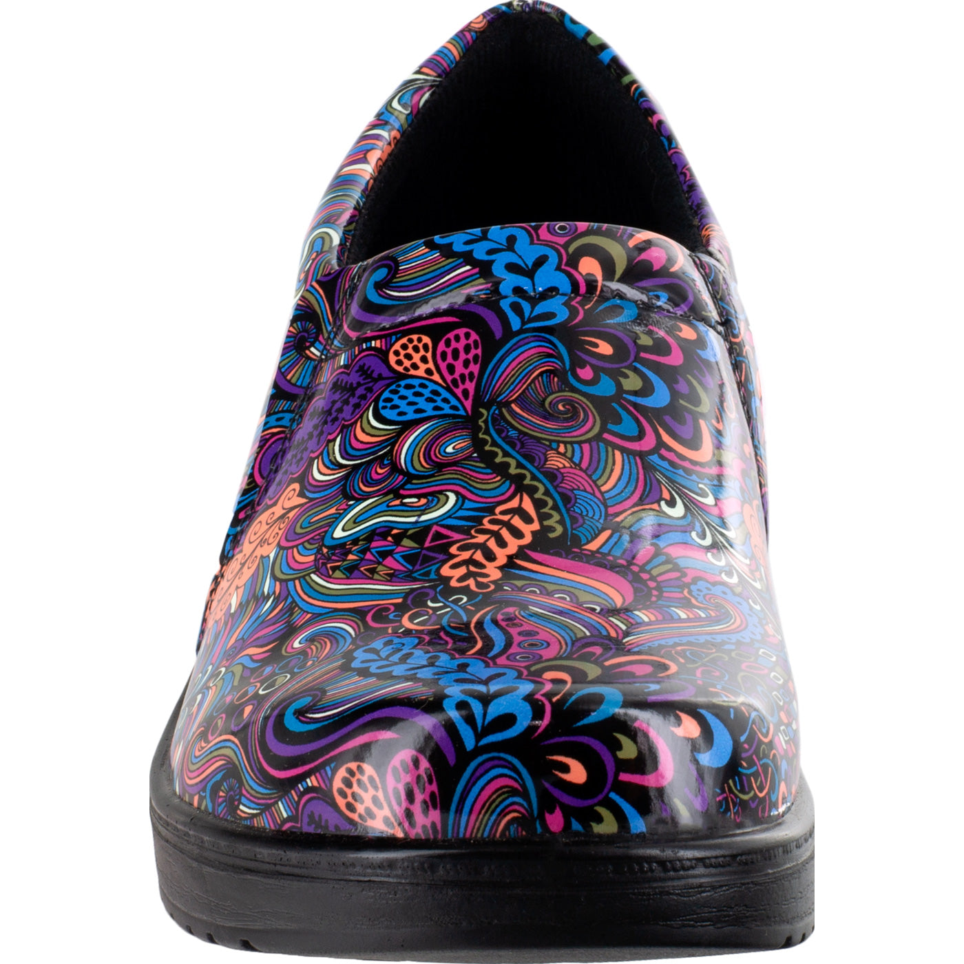 Easy WORKS by Easy Street Tiffany Women's Slip-Resistant Slip-On Work Shoe - front