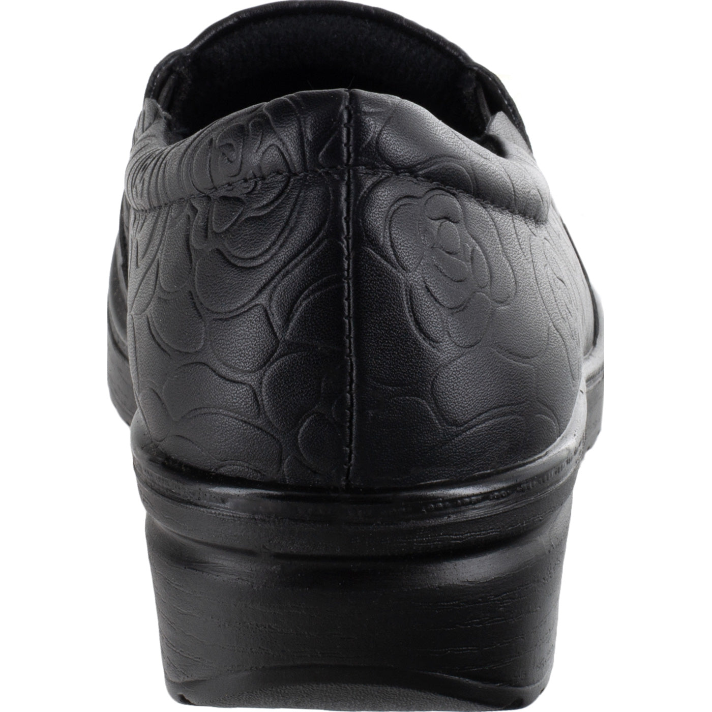 Easy WORKS by Easy Street Tiffany Women's Slip-Resistant Slip-On Work Shoe - back