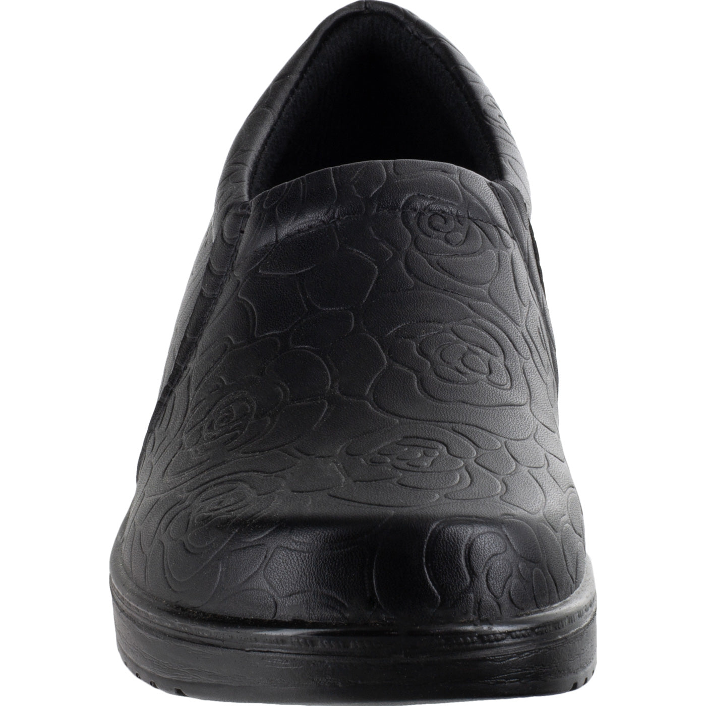 Easy WORKS by Easy Street Tiffany Women's Slip-Resistant Slip-On Work Shoe - front