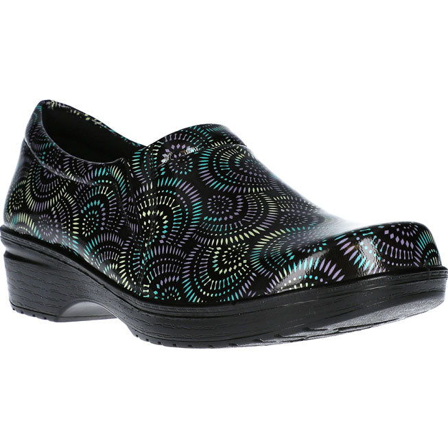 Easy WORKS by Easy Street Tiffany Women's Slip-Resisting Slip-On Work Shoe - profile