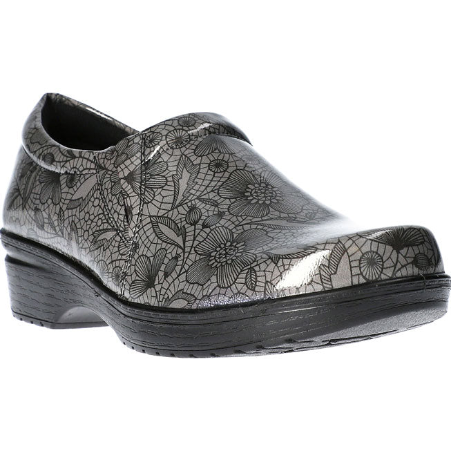 Easy WORKS by Easy Street Tiffany Women's Slip-Resisting Slip-On Work Shoe - profile