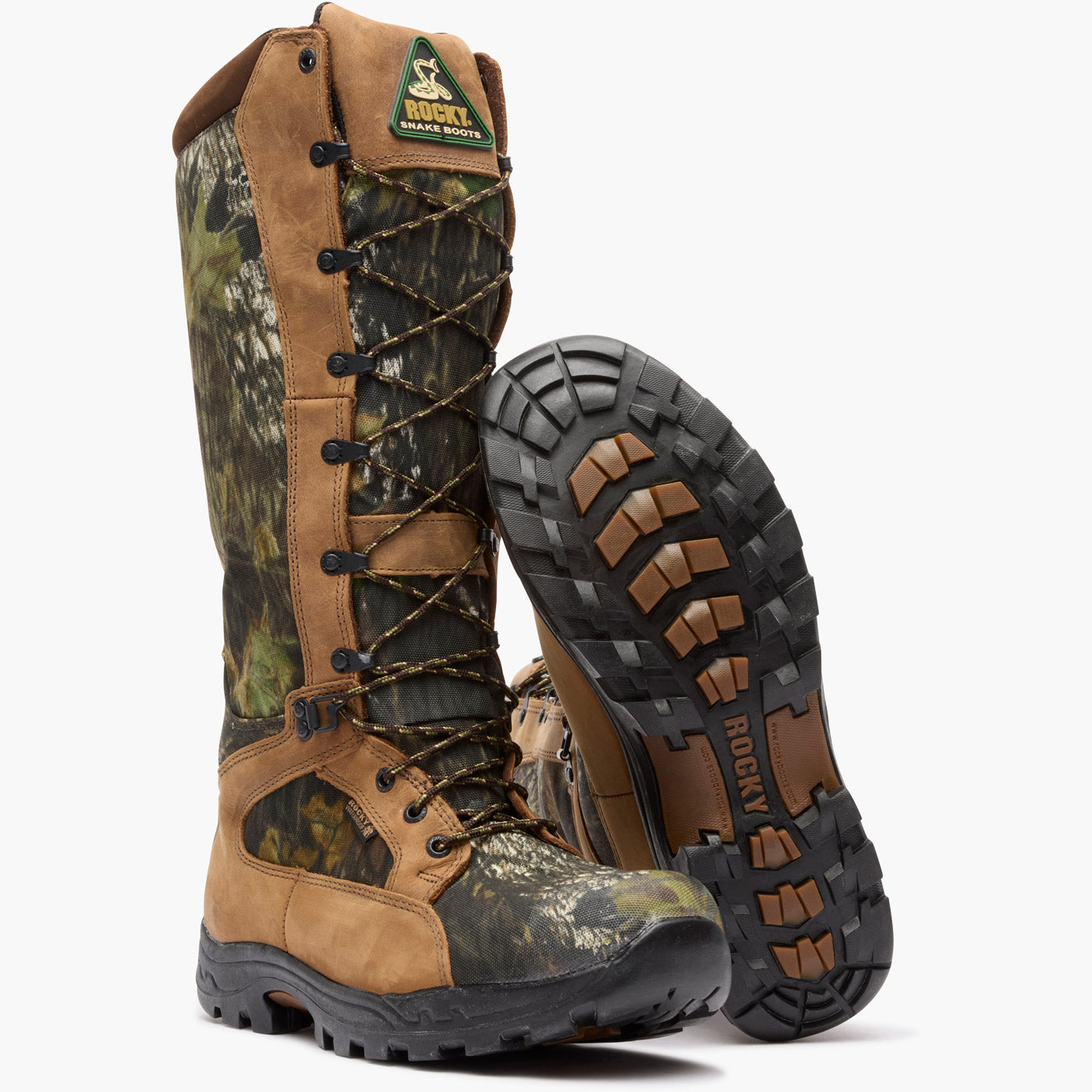 Rocky ProLight Hunting Waterproof Snake Boot - Unisex sized - outsole