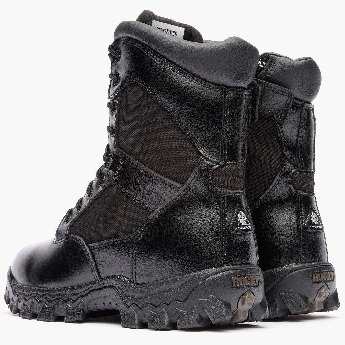 Rocky Alpha Force Zipper Waterproof Public Service Boot - doubleheel