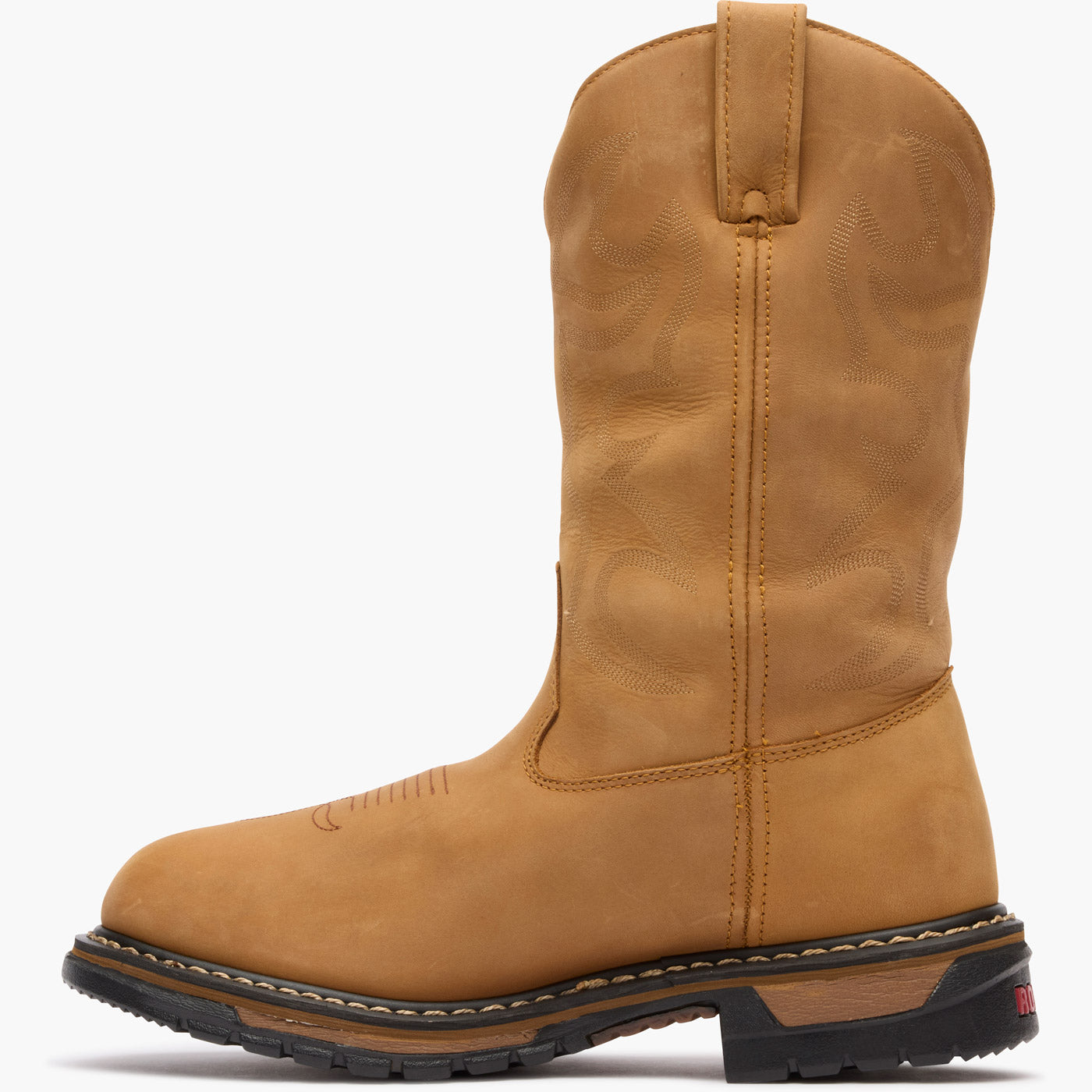 Rocky Original Ride Branson Roper Waterproof Western Boots - profile