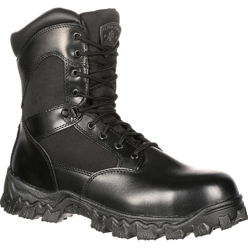 Rocky AlphaForce Zipper Composite Toe Public Service Boot - main
