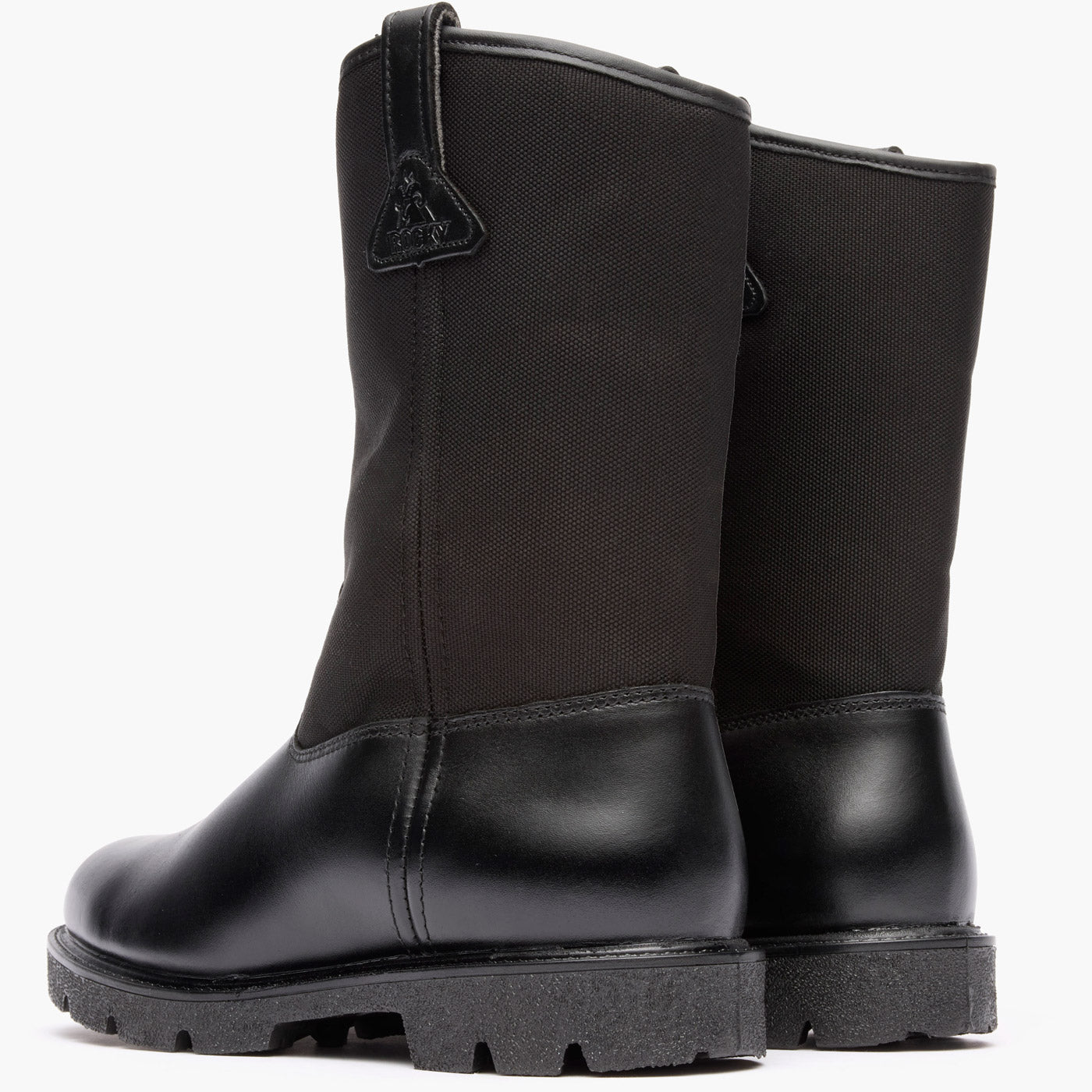 Rocky Warden Pull-On Wellington Public Service Boot - doubleheel