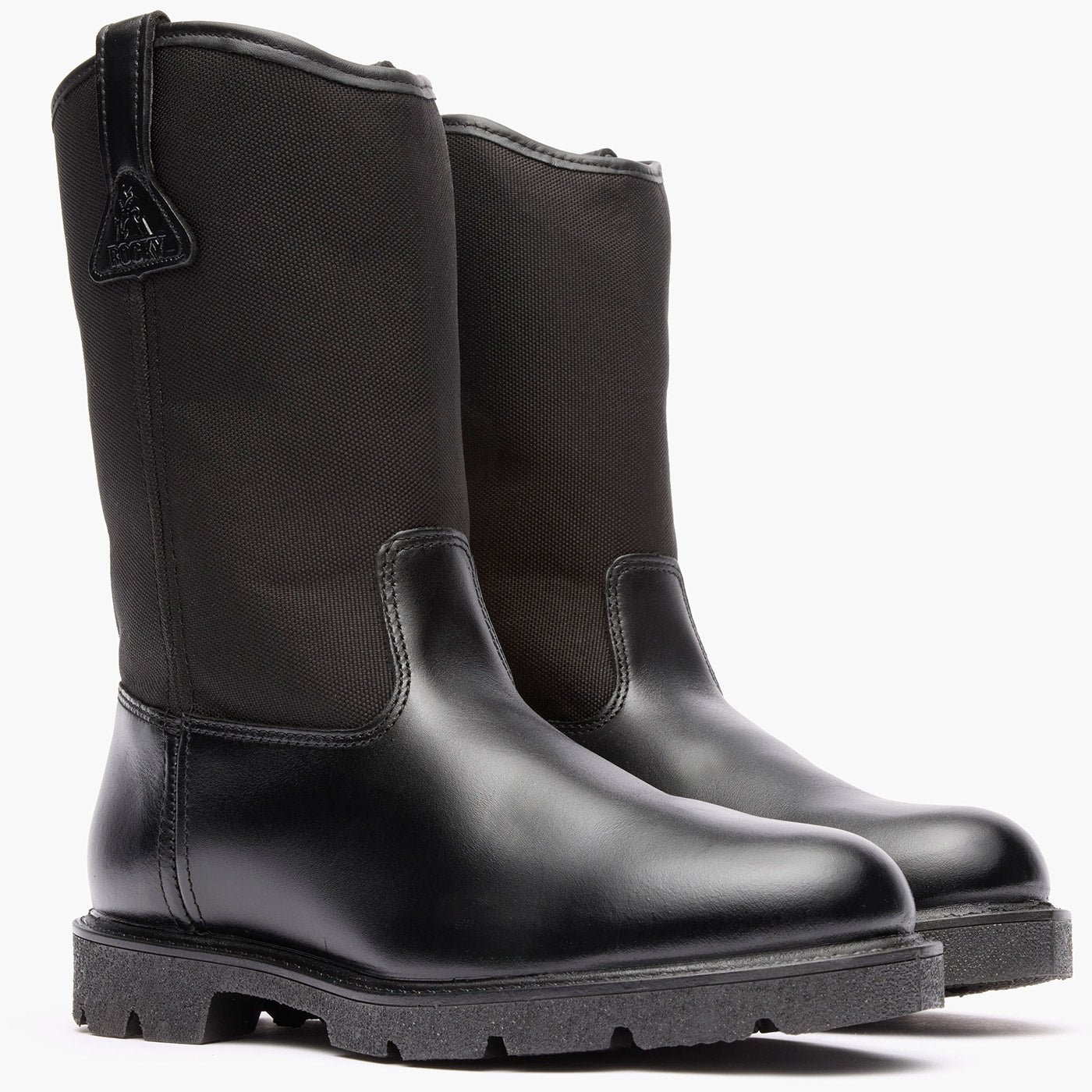 Rocky Warden Pull-On Wellington Public Service Boot - doublequarter