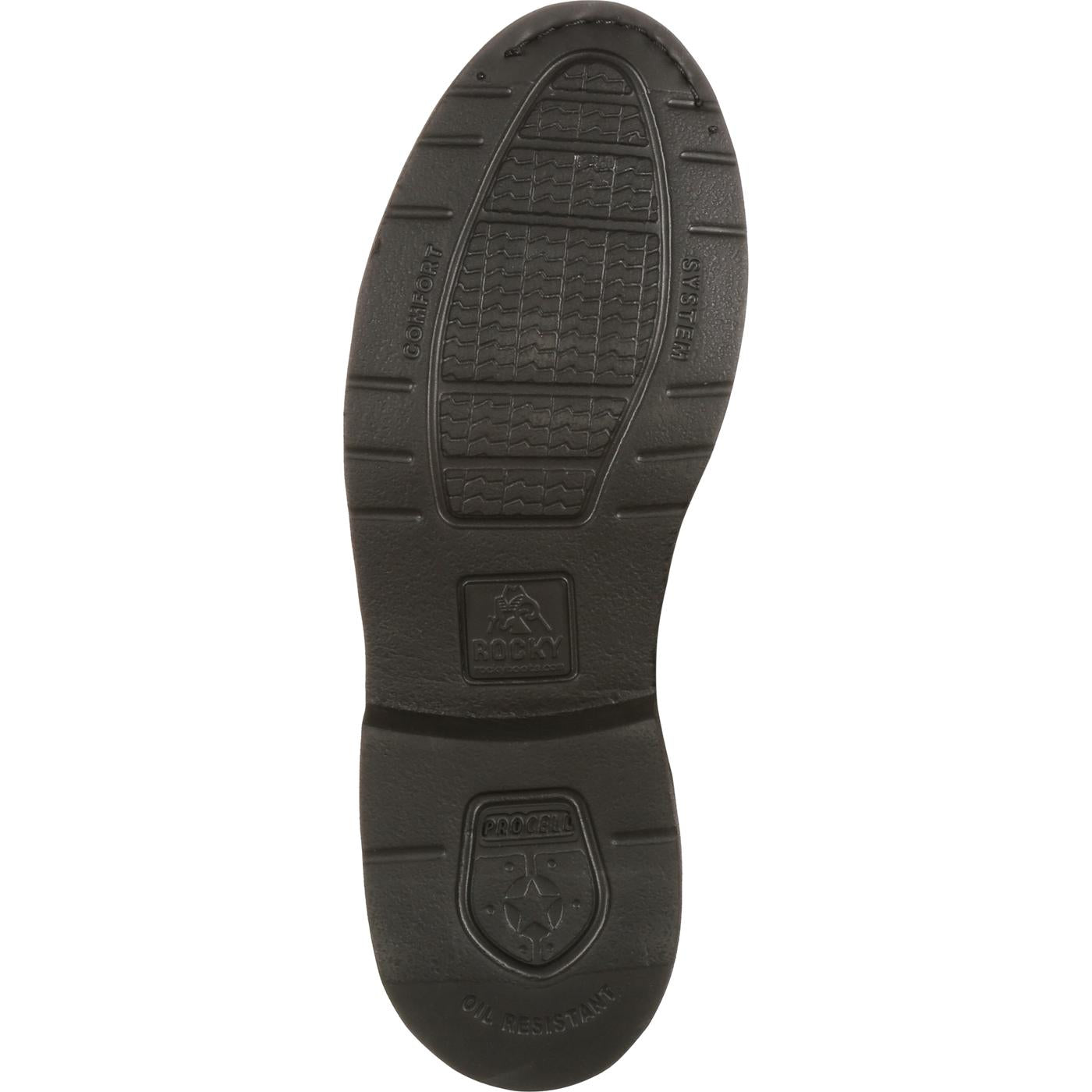 Rocky High-Gloss Dress Leather Oxford Shoe - outsole