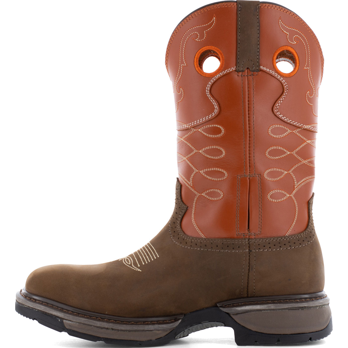Frye Supply Men's 10-inch Steel Toe Electrical Hazard Western Work Boot - profile