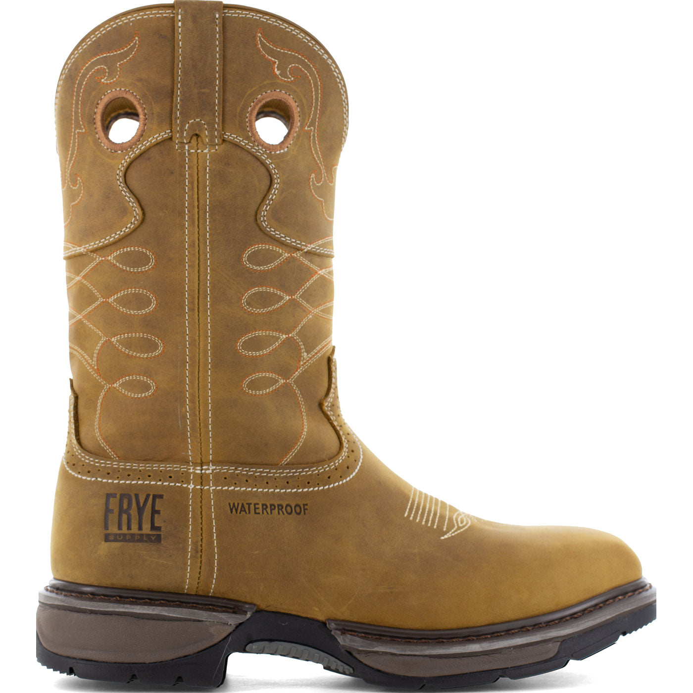 Frye Supply Men's 10-inch Steel Toe Electrical Hazard Western Work Boot - profile