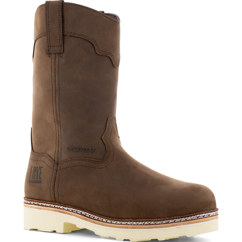 Frye Supply Men's 10-inch Steel Toe Electrical Hazard Waterproof Pull-On Work Boot - main