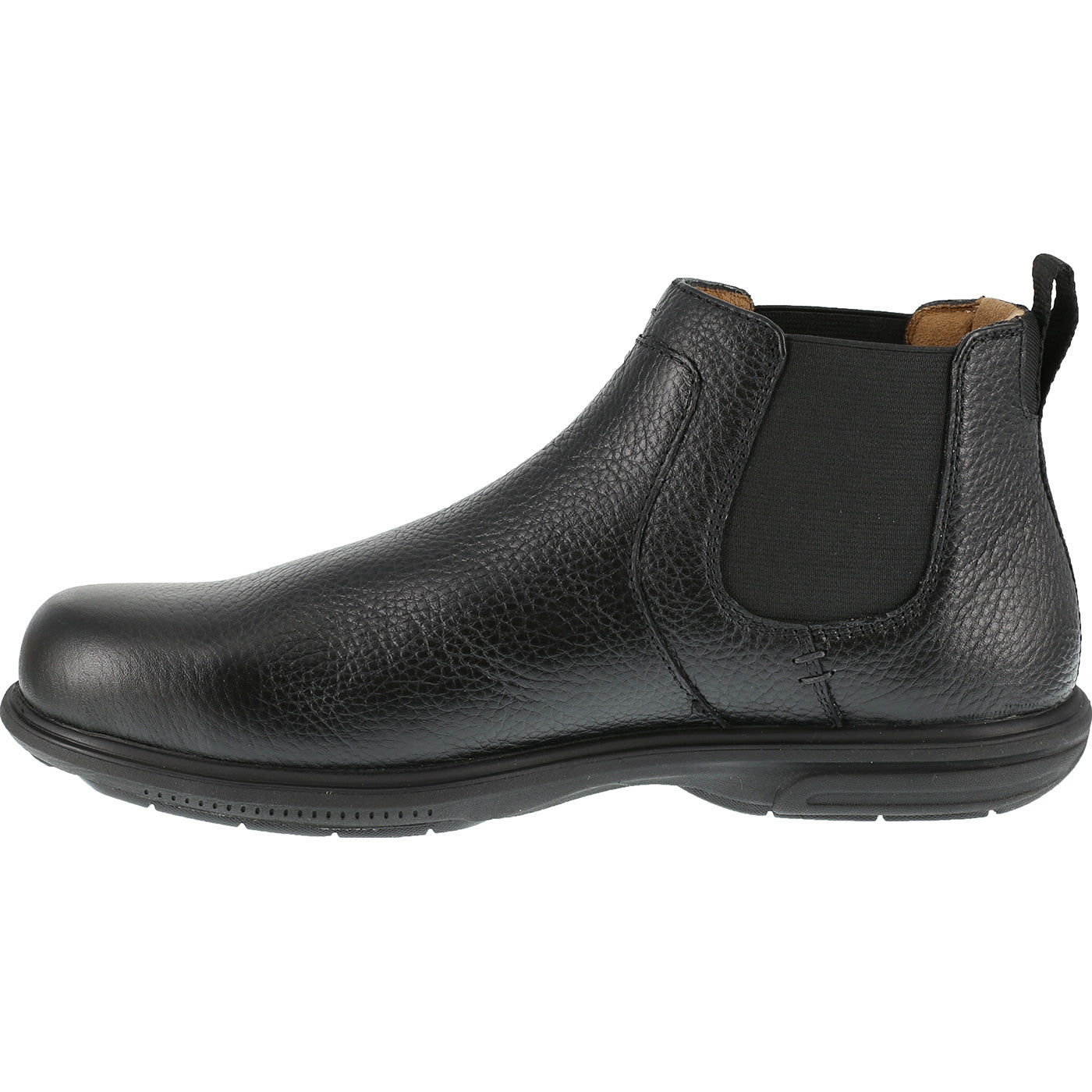 Florsheim Work Loedin Men's Steel Toe Static-Dissipative Black Romeo Work Boot - profile