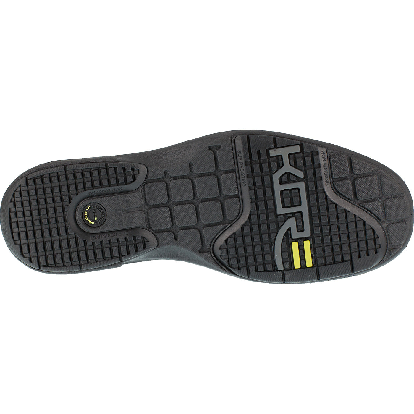 Florsheim Work Loedin Men's Steel Toe Static-Dissipative Black Romeo Work Boot - outsole