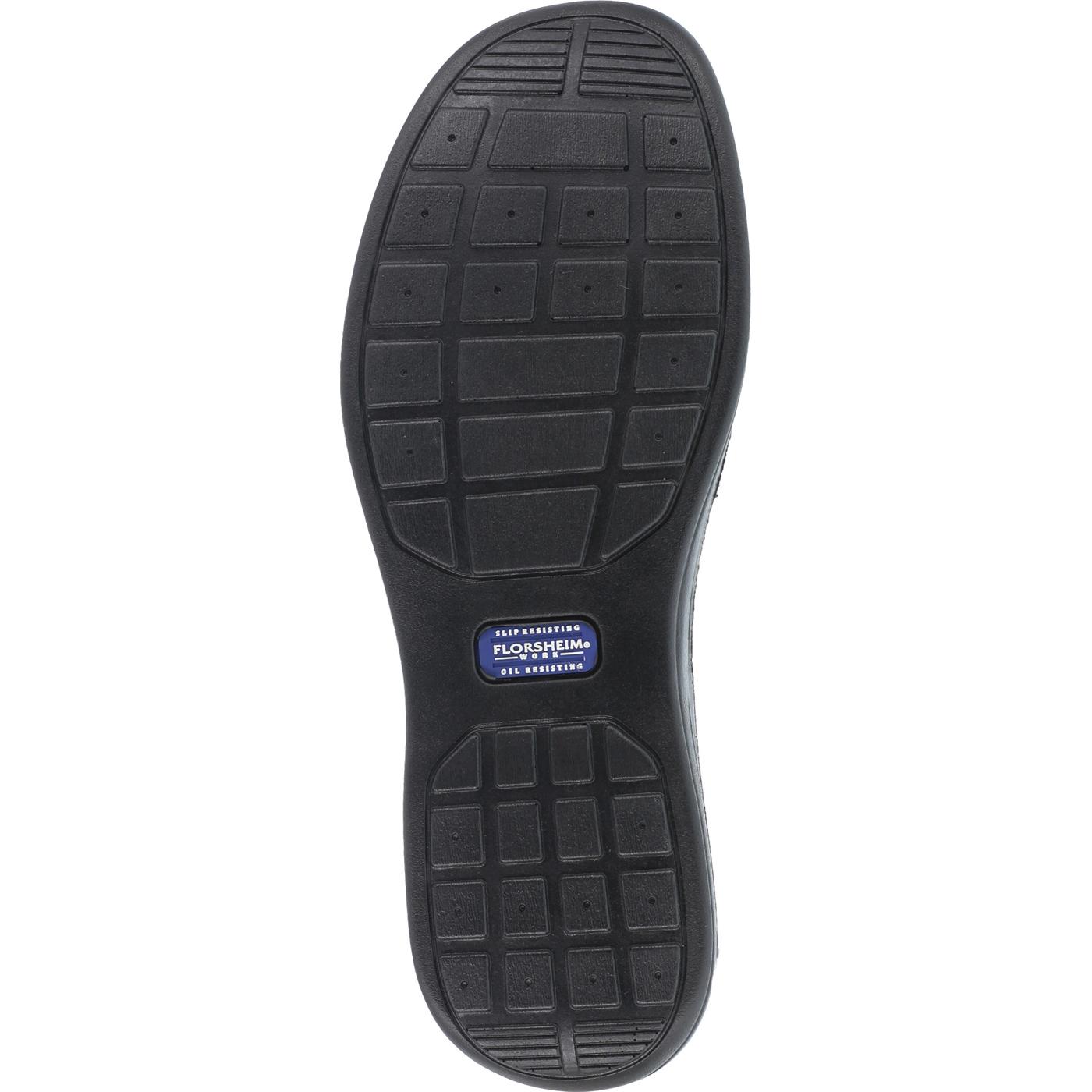 Florsheim Work Wily Steel Toe Static-Dissipative Work Slip-On Moc Toe Shoe - outsole