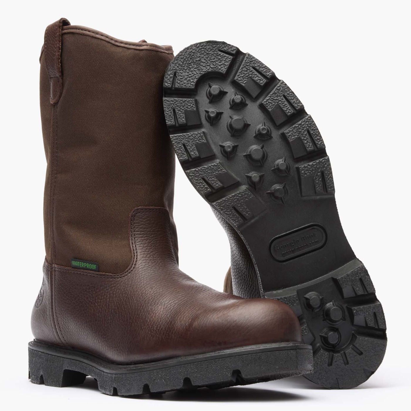 Georgia Boot Homeland Steel Toe Waterproof Wellington - outsole