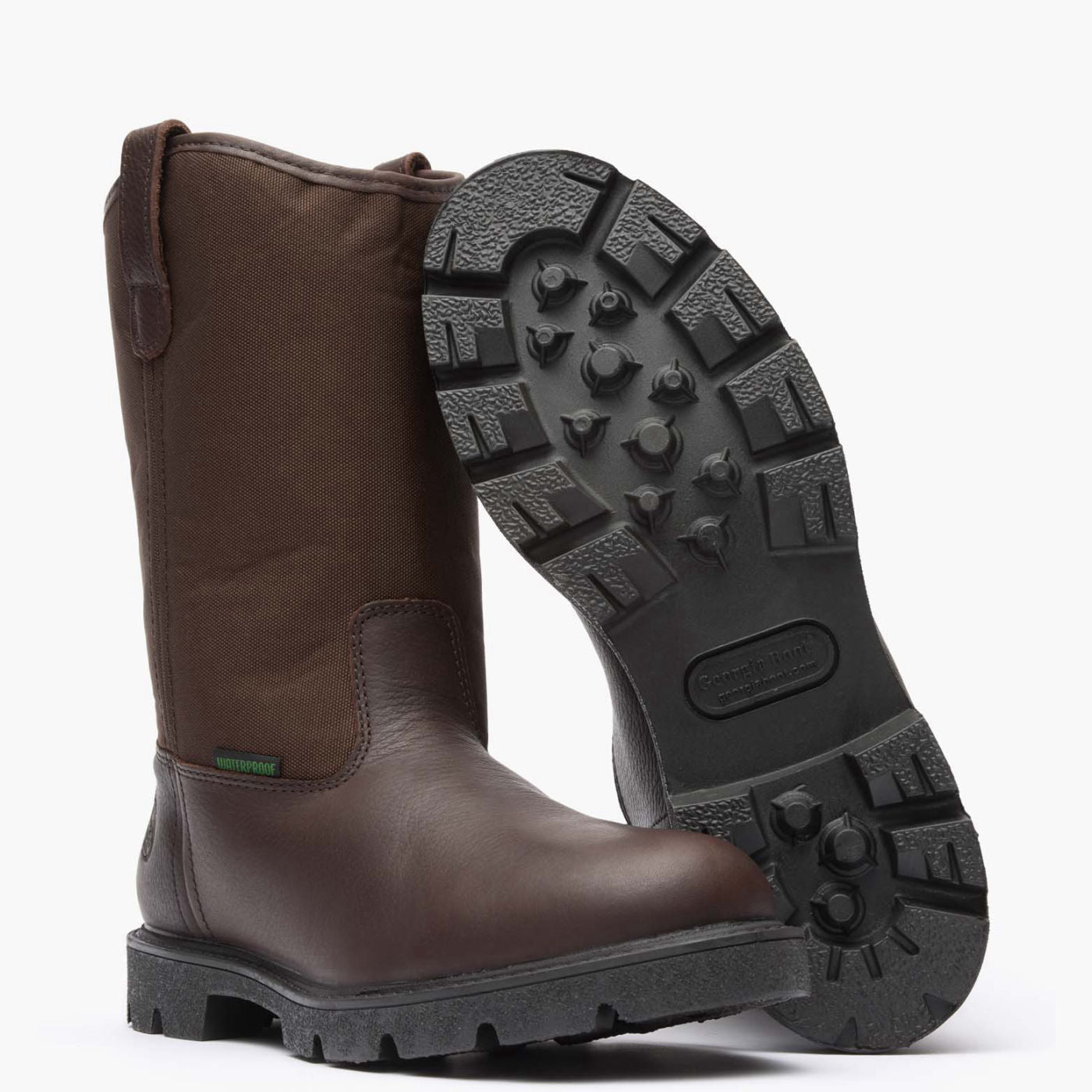Georgia Boot Homeland Waterproof Wellington Work Boot - outsole