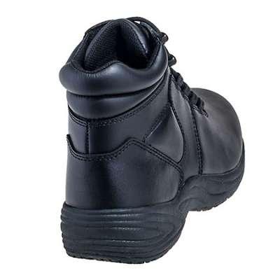 Grabbers Fastener Slip Resistant HiTop Hiker Work Shoe - back