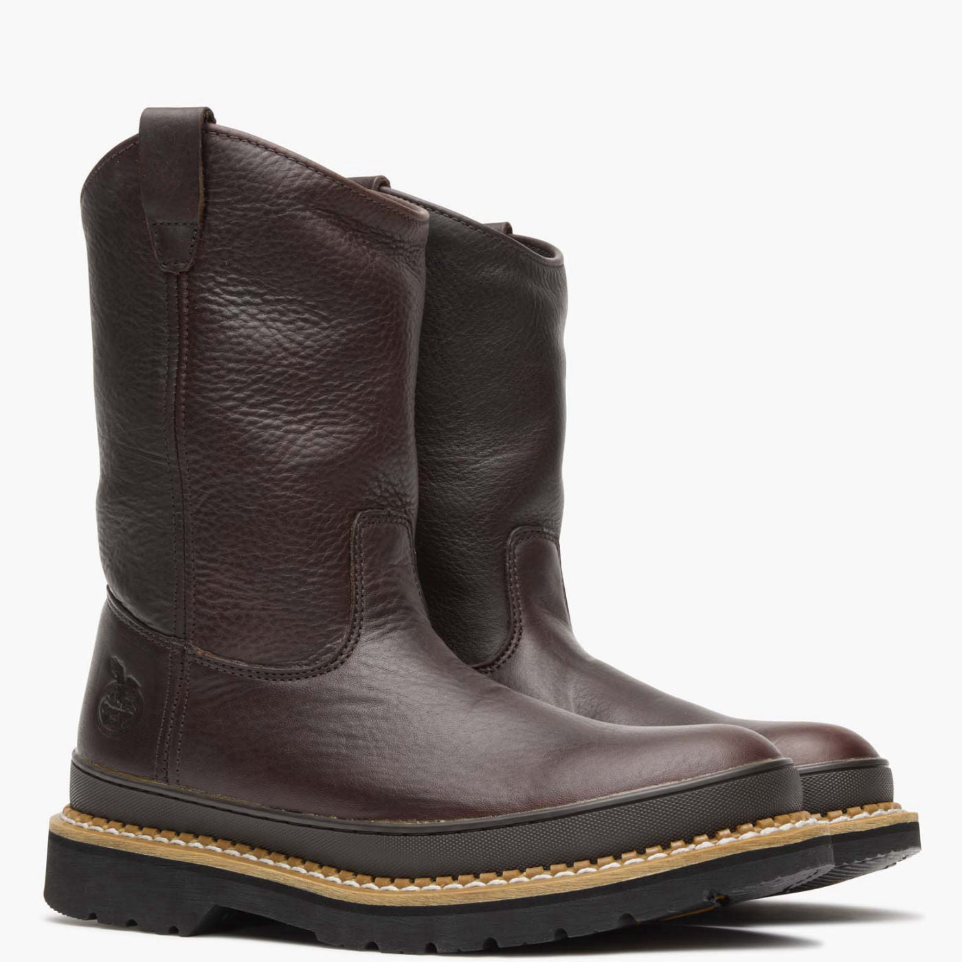 Georgia Giant Steel Toe Pull-On Work Boots - 12