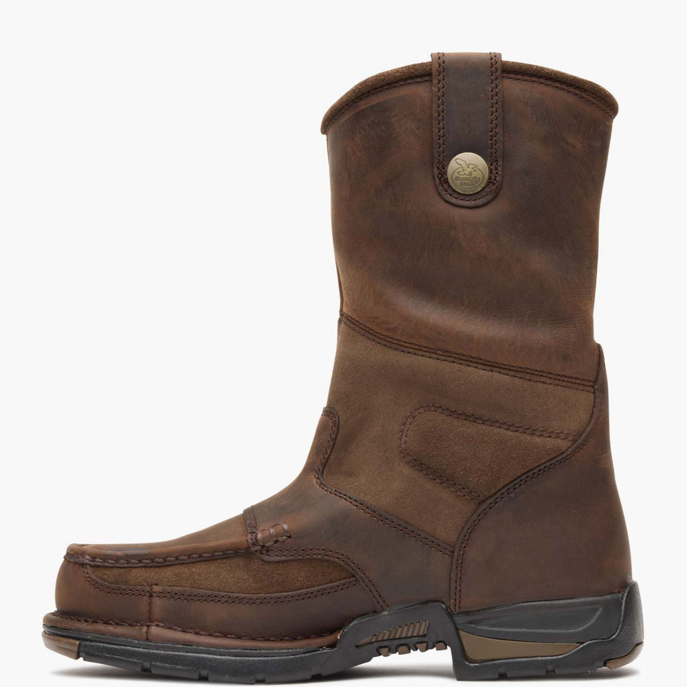 Georgia Athens Waterproof Wellington Work Boot - profile