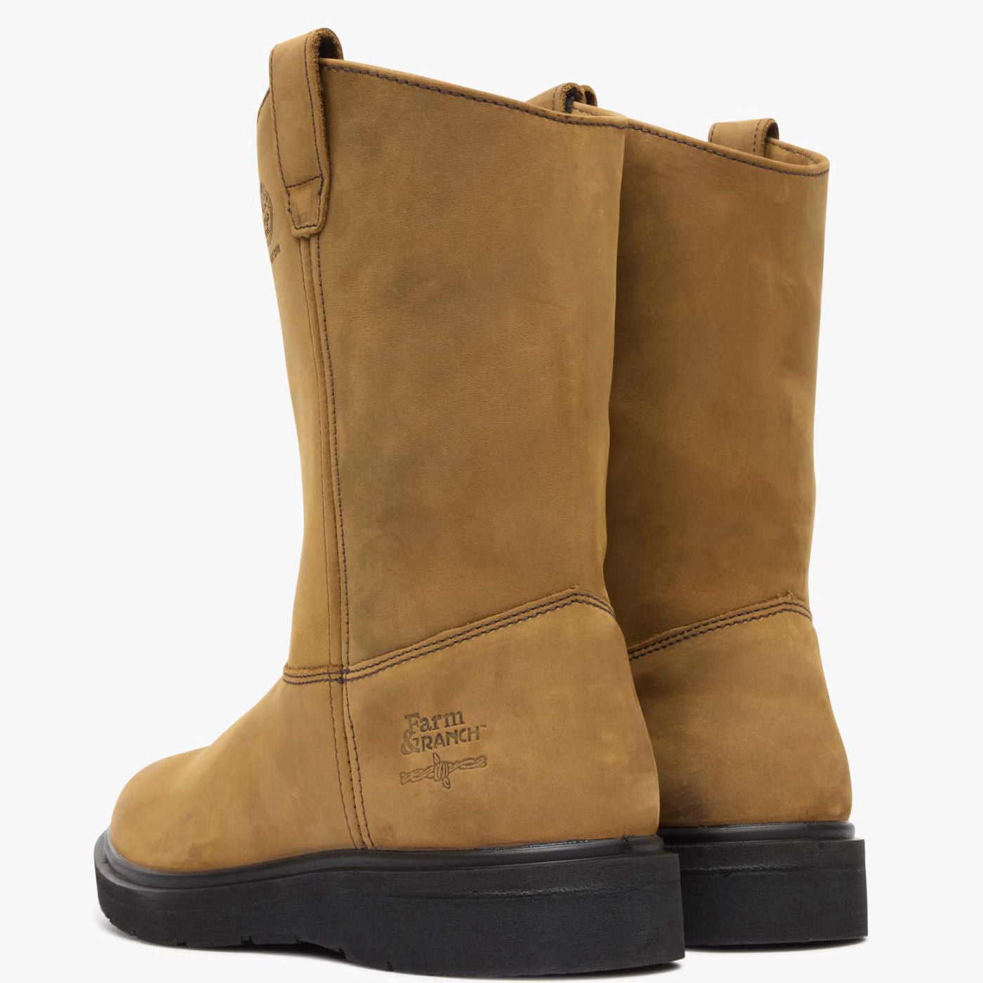 Georgia Boot Farm and Ranch Pull On Work Boot - back