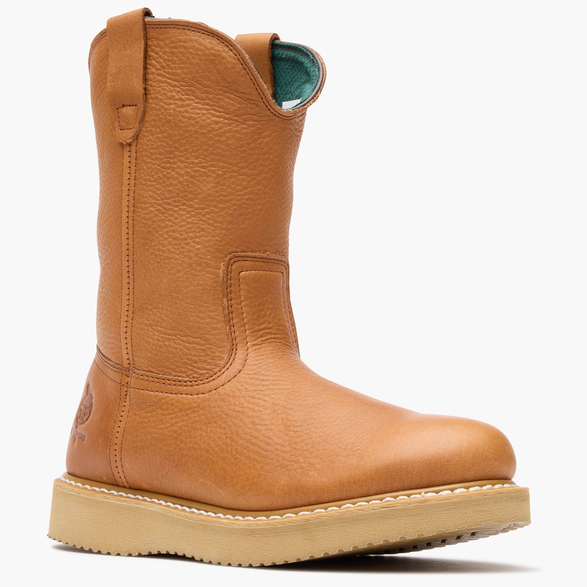 Georgia Boot Wedge Steel Toe Pull On Work Boot