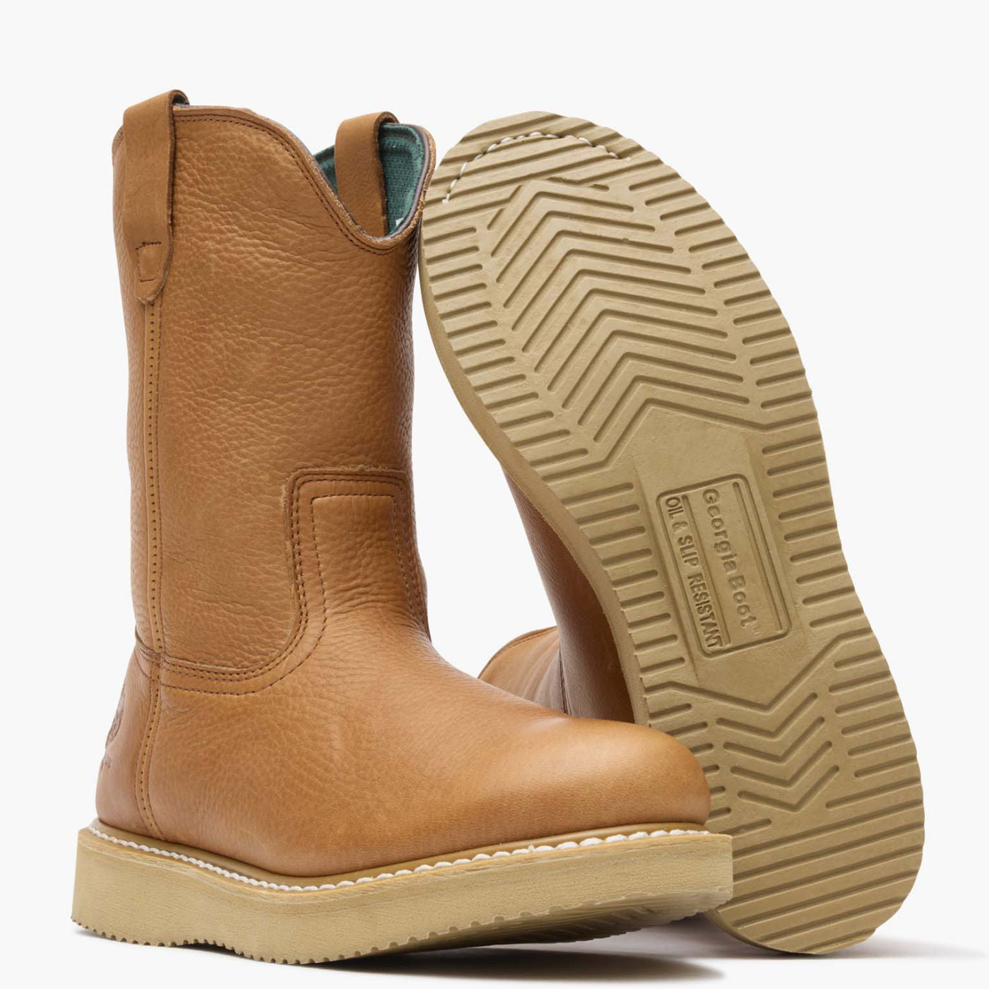 Georgia Boot Wedge Work Wellington - outsole