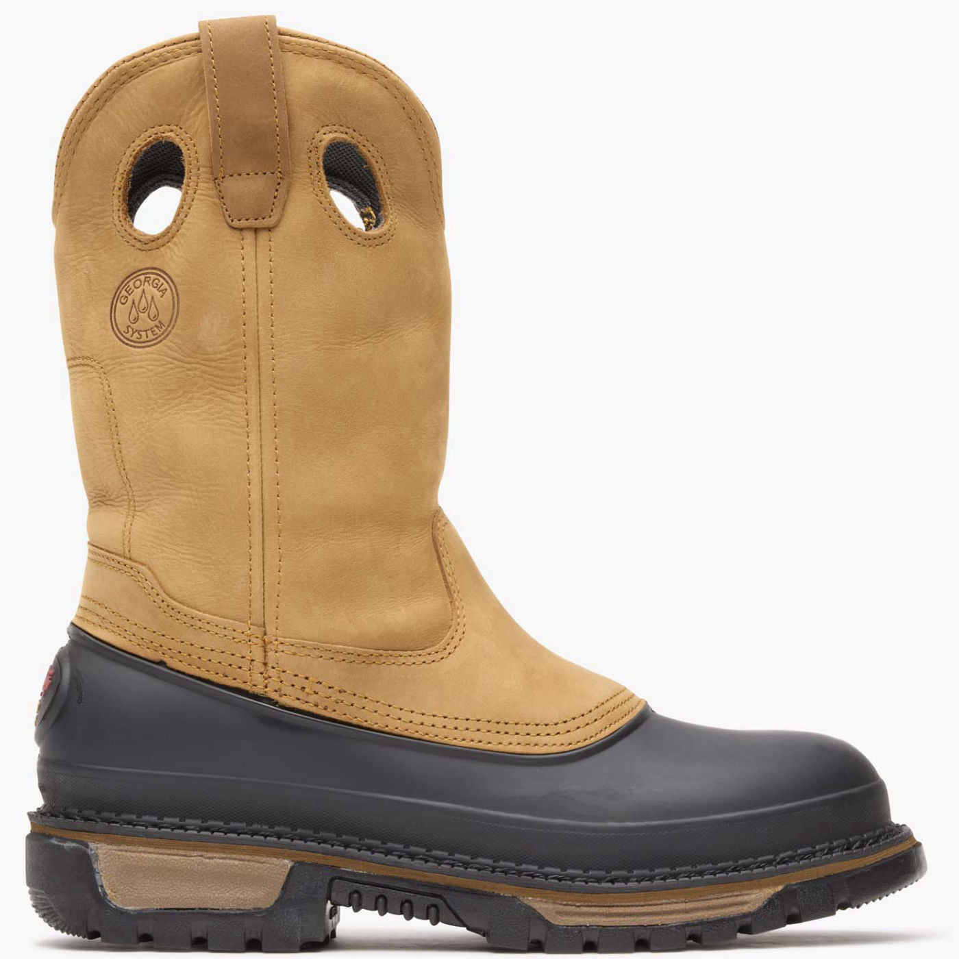 Georgia Boot Muddog Steel Toe Waterproof Wellington