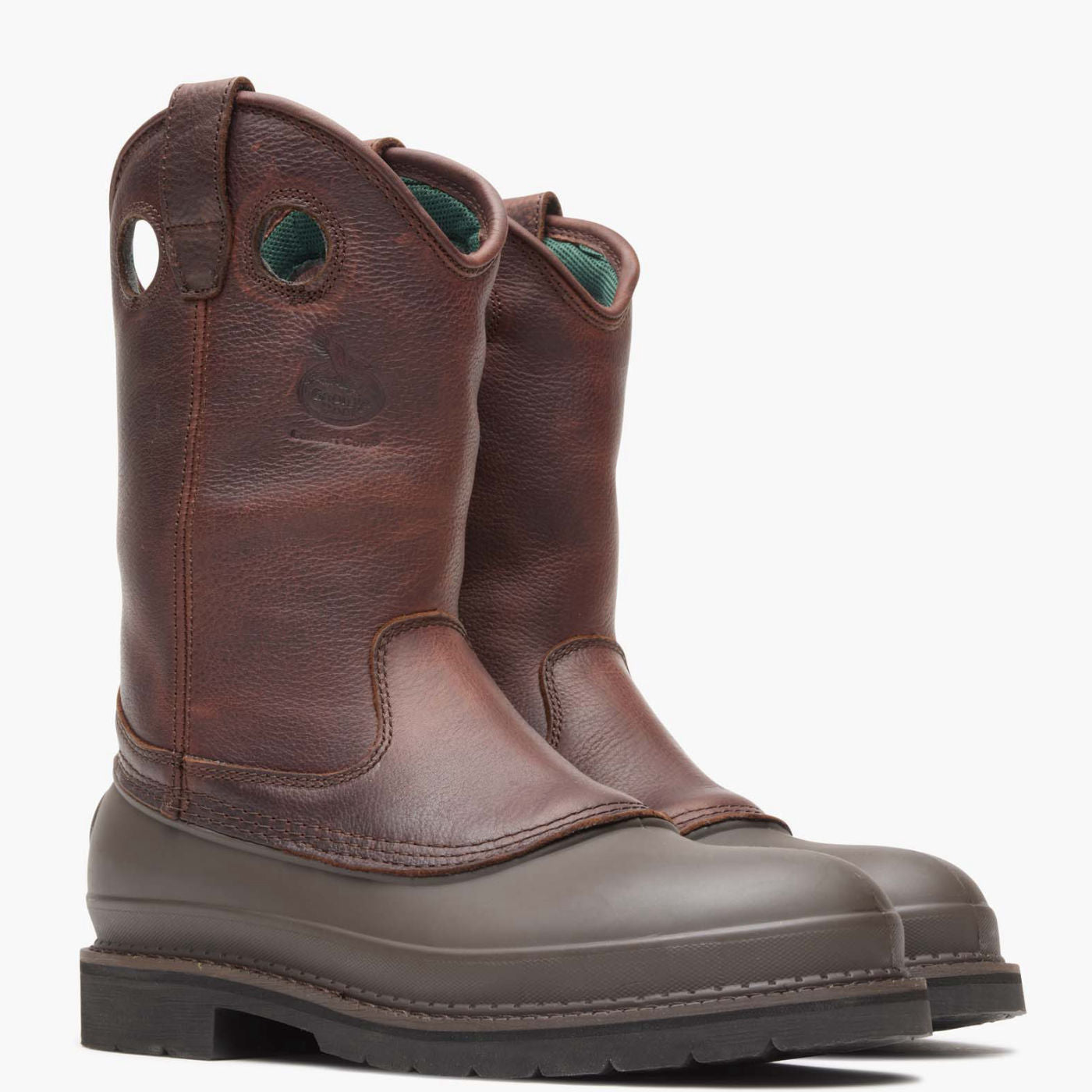 Georgia Boot Muddog Steel Toe Wellington Work Boot