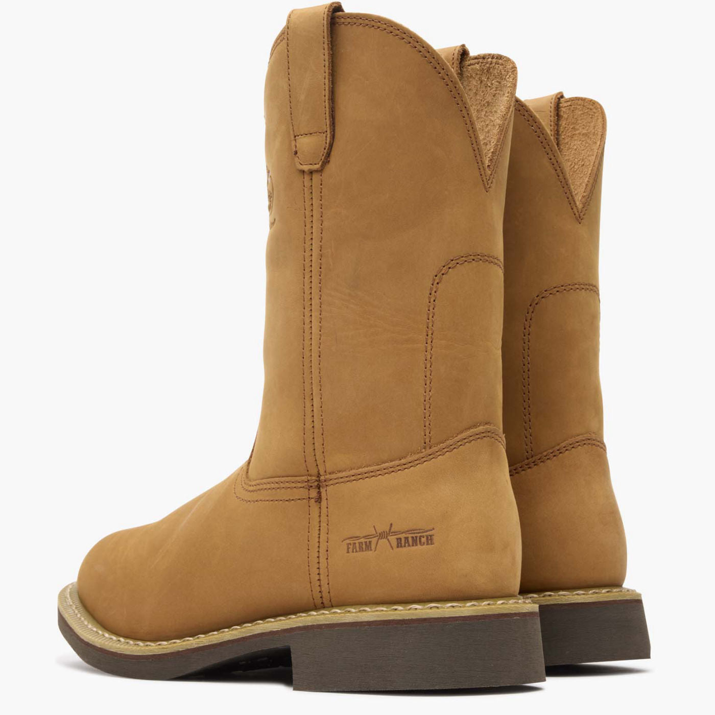 Georgia Boot Carbo-Tec Wellington - back