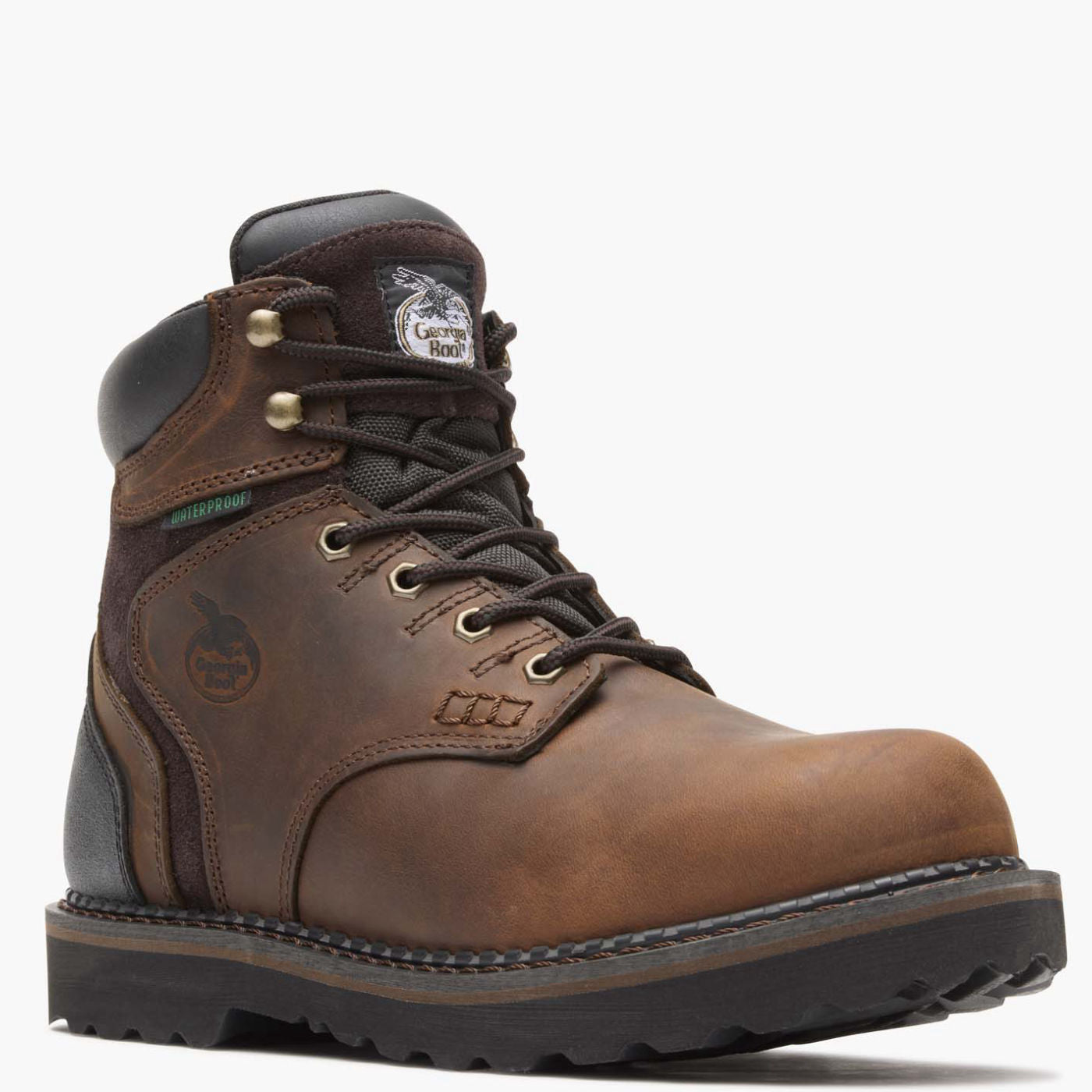 Georgia Boot Steel Toe Waterproof Logger Boot - main