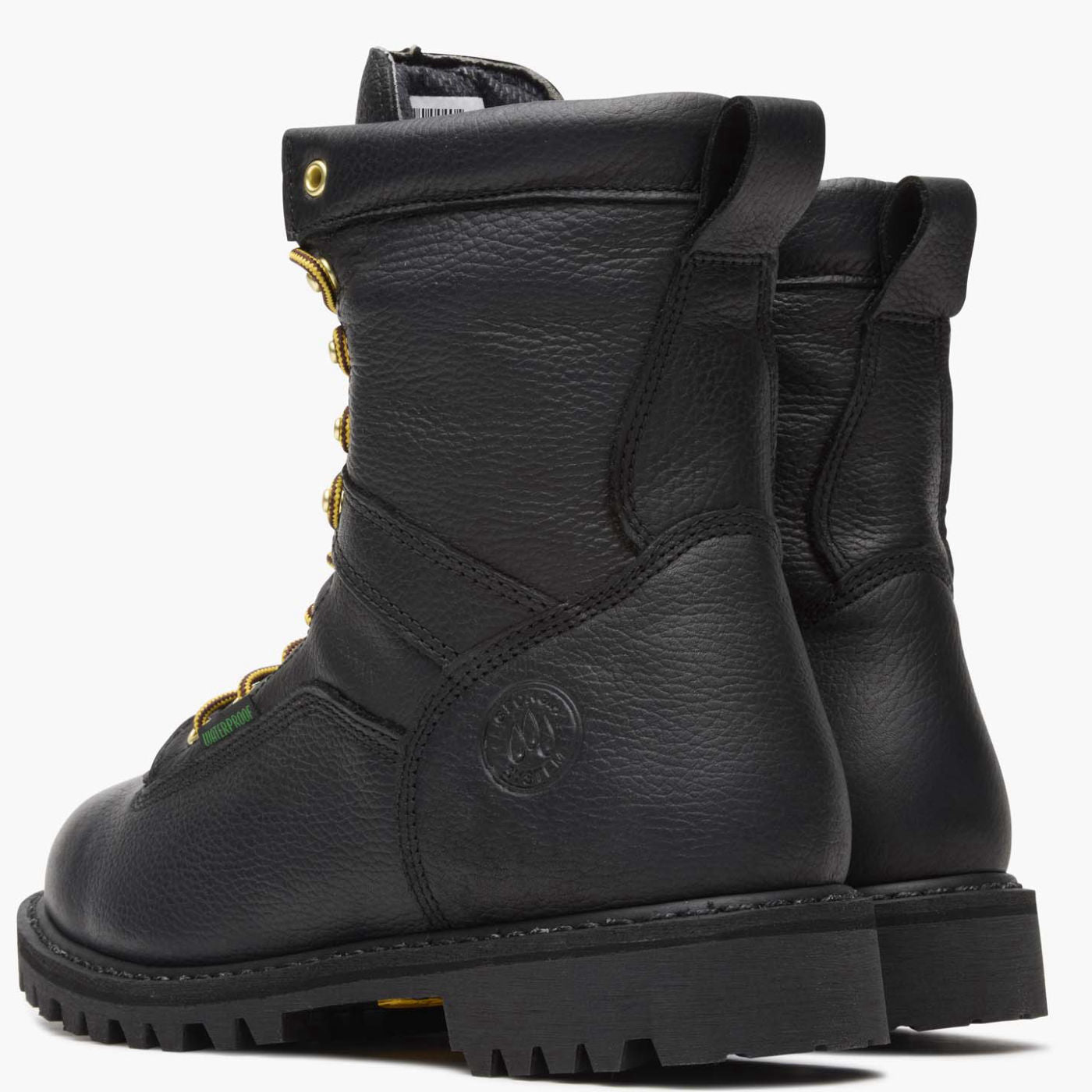 Georgia Boot Waterproof Lace-to-Toe Work Boot - back